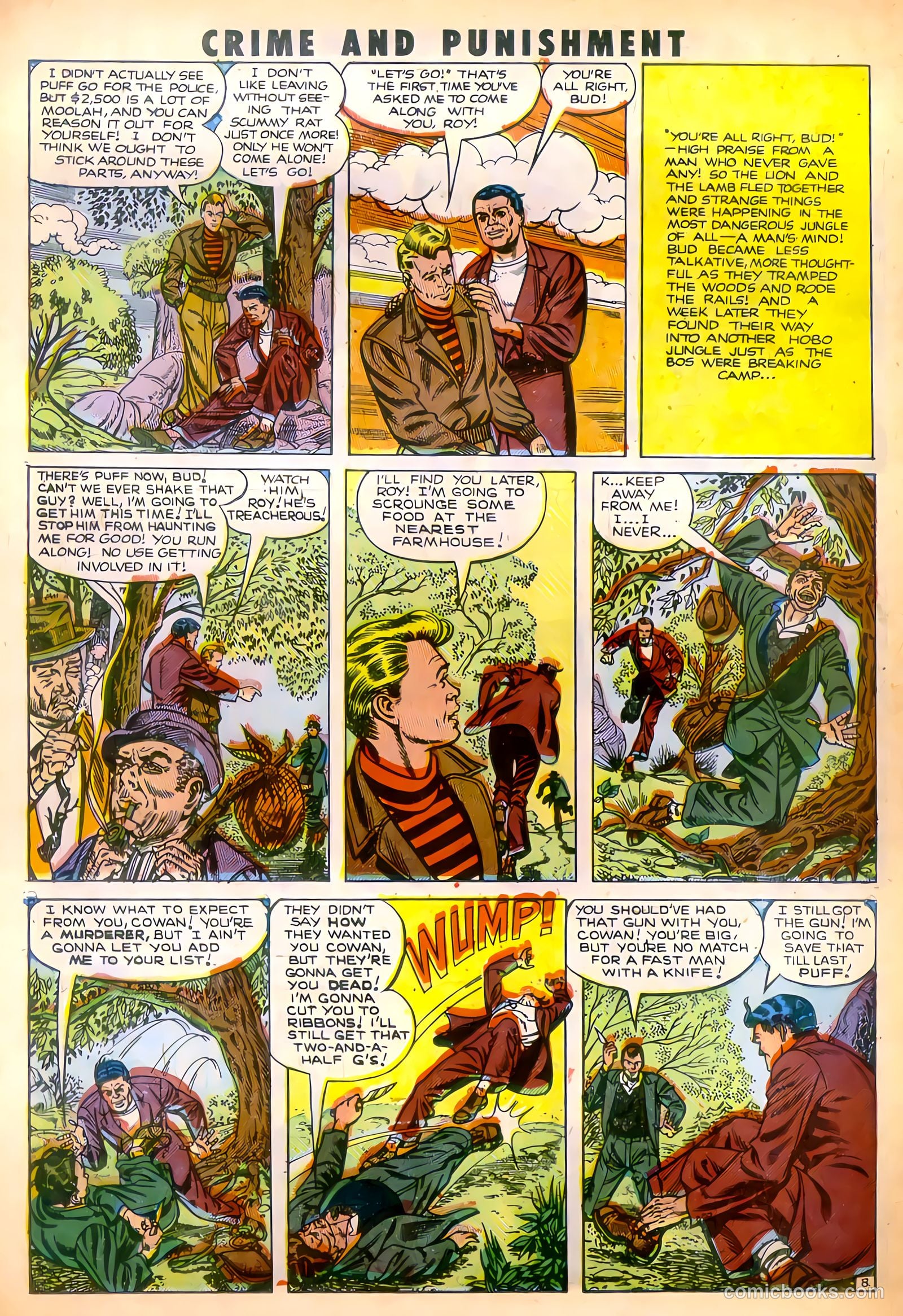 Crime and Punishment #43 (1951) — page 35 of 49