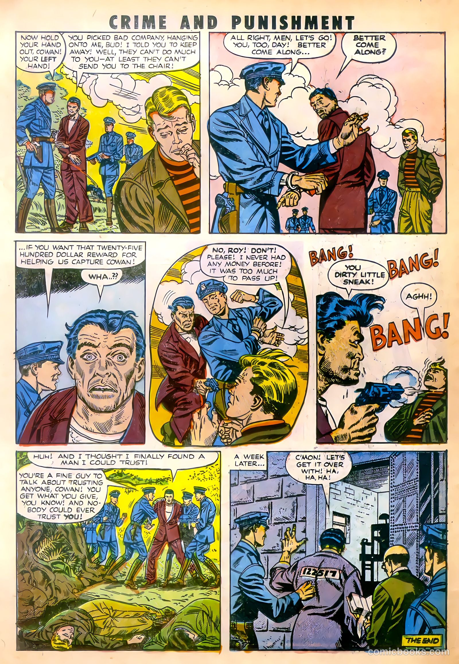 Crime and Punishment #43 (1951) — page 37 of 49