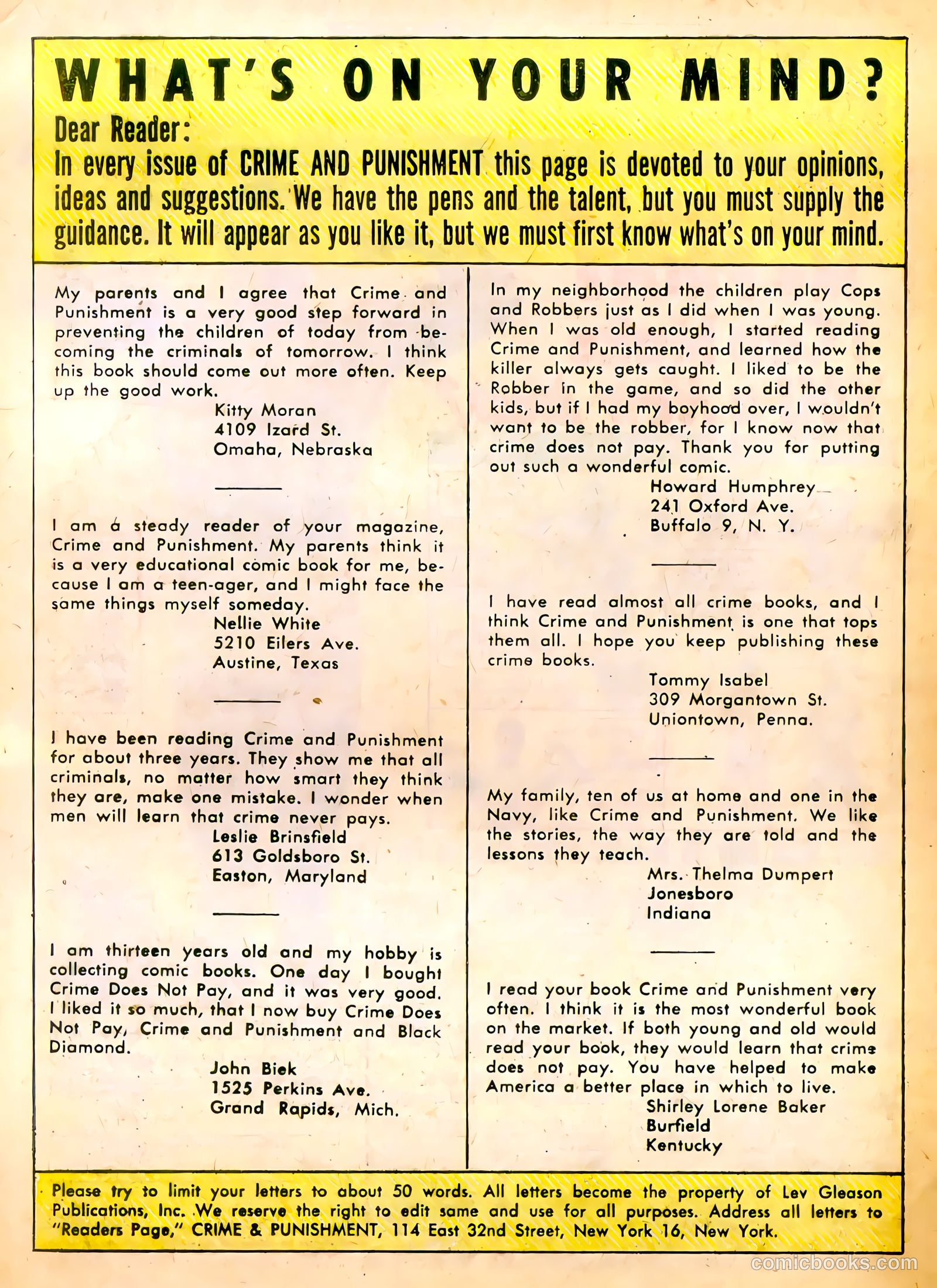 Crime and Punishment #43 (1951) — page 41 of 49