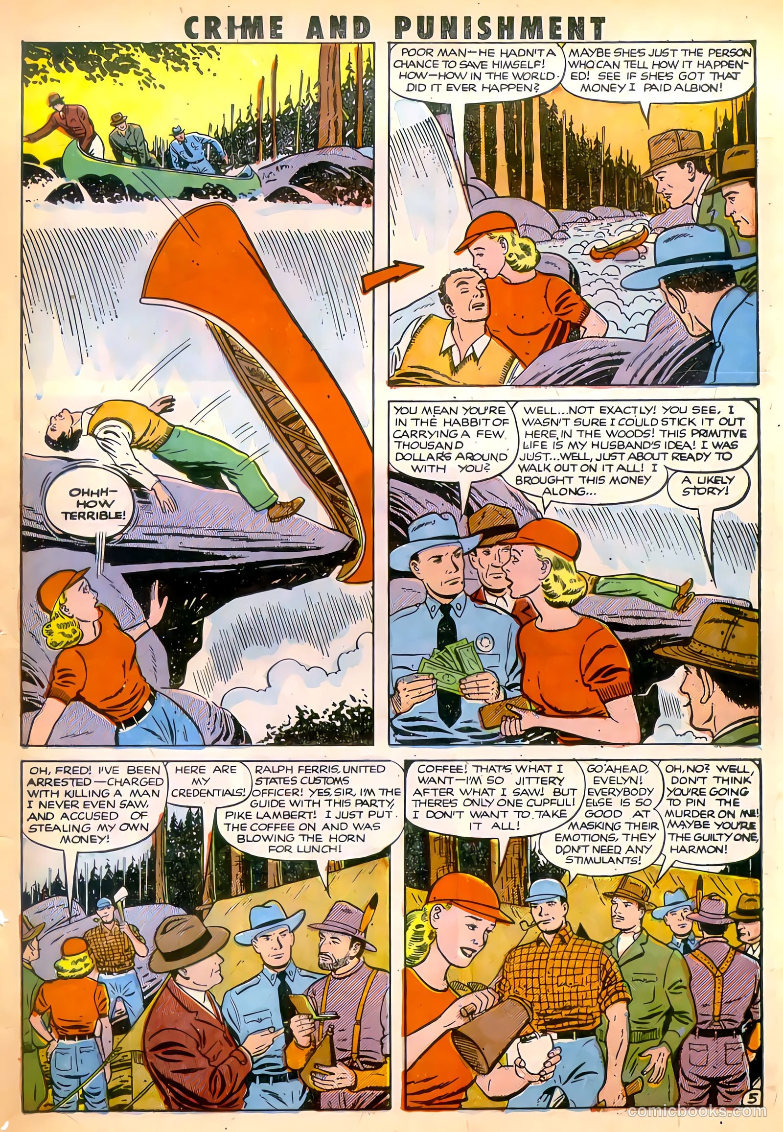 Crime and Punishment #43 (1951) — page 46 of 49