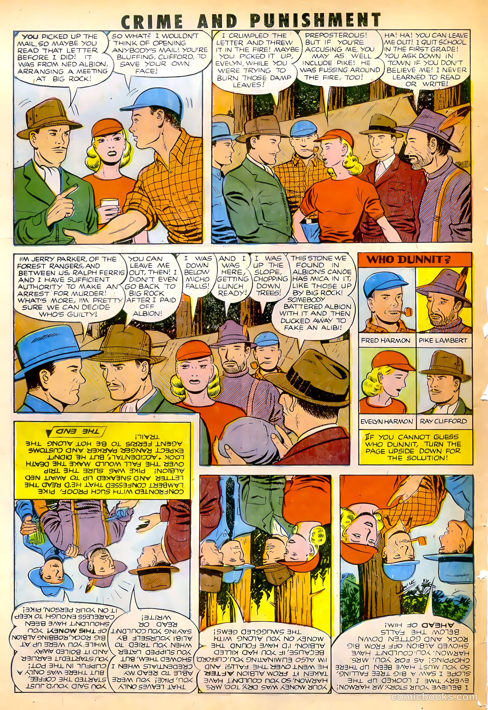 Crime and Punishment #43 (1951) — page 47 of 49