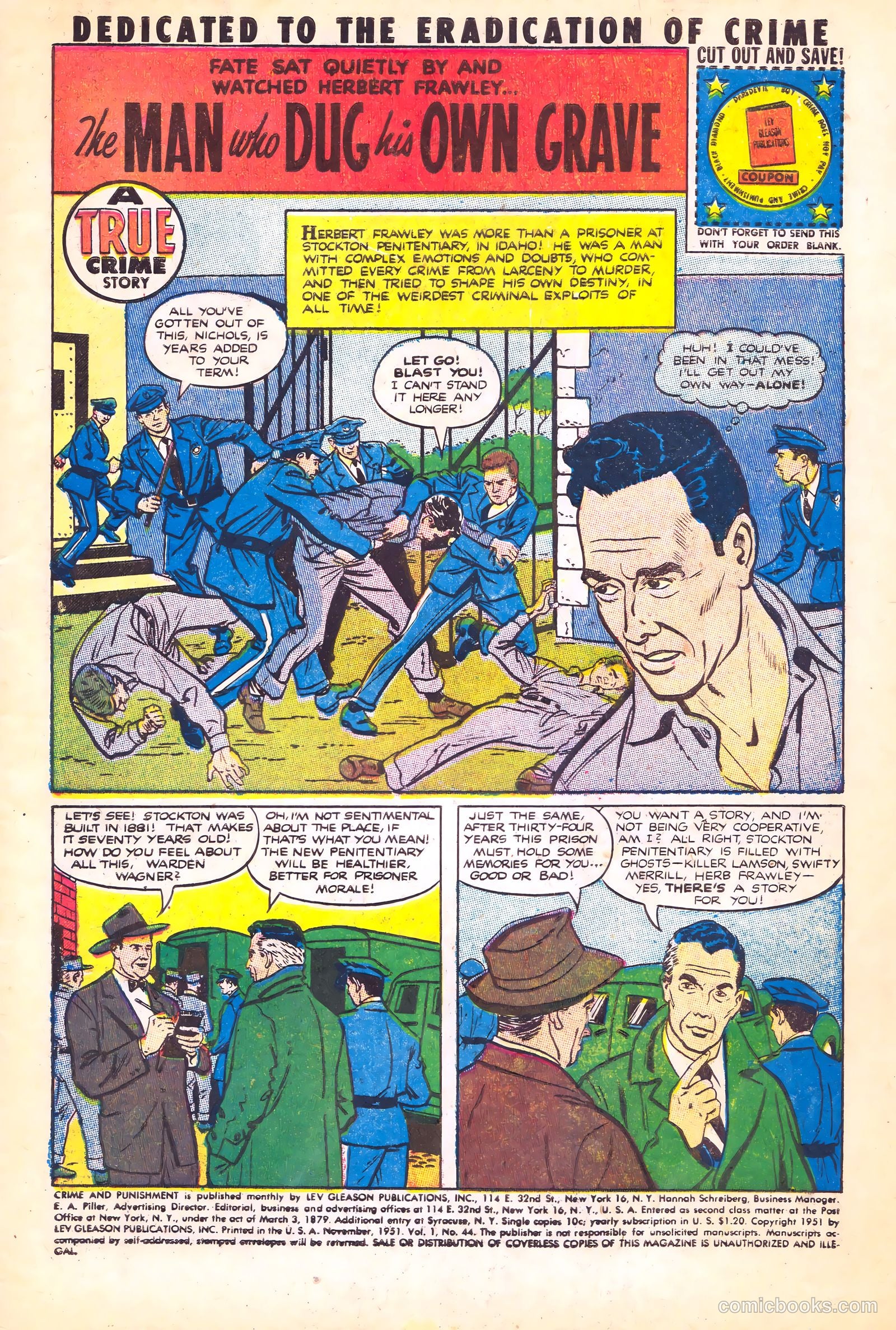 Crime and Punishment #44 (1951) — page 3 of 37