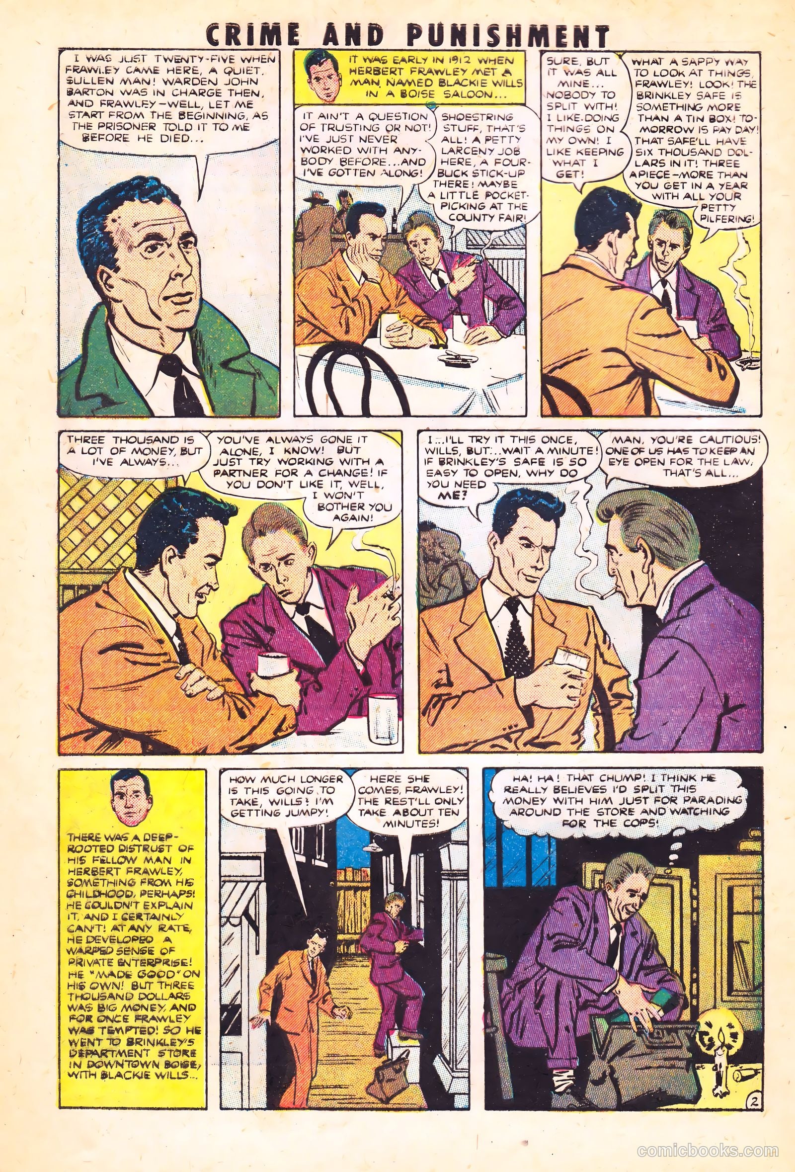 Crime and Punishment #44 (1951) — page 4 of 37