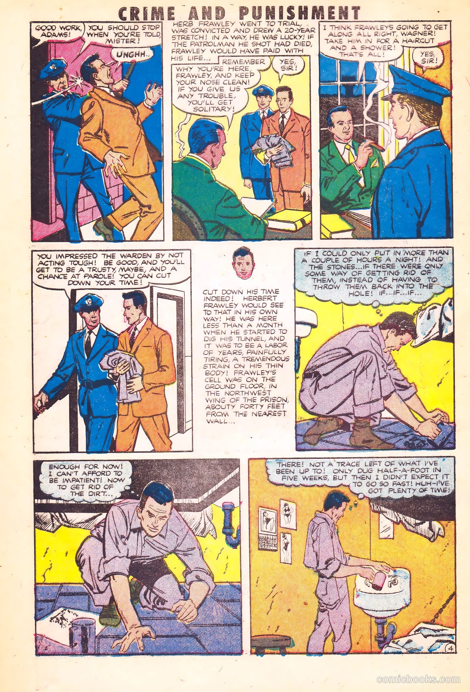 Crime and Punishment #44 (1951) — page 6 of 37
