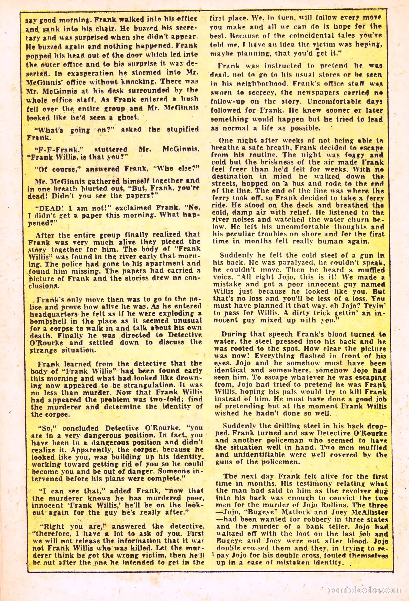 Crime and Punishment #44 (1951) — page 20 of 37