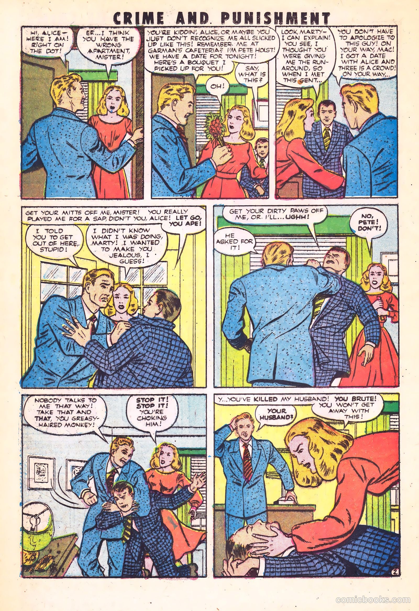 Crime and Punishment #44 (1951) — page 22 of 37
