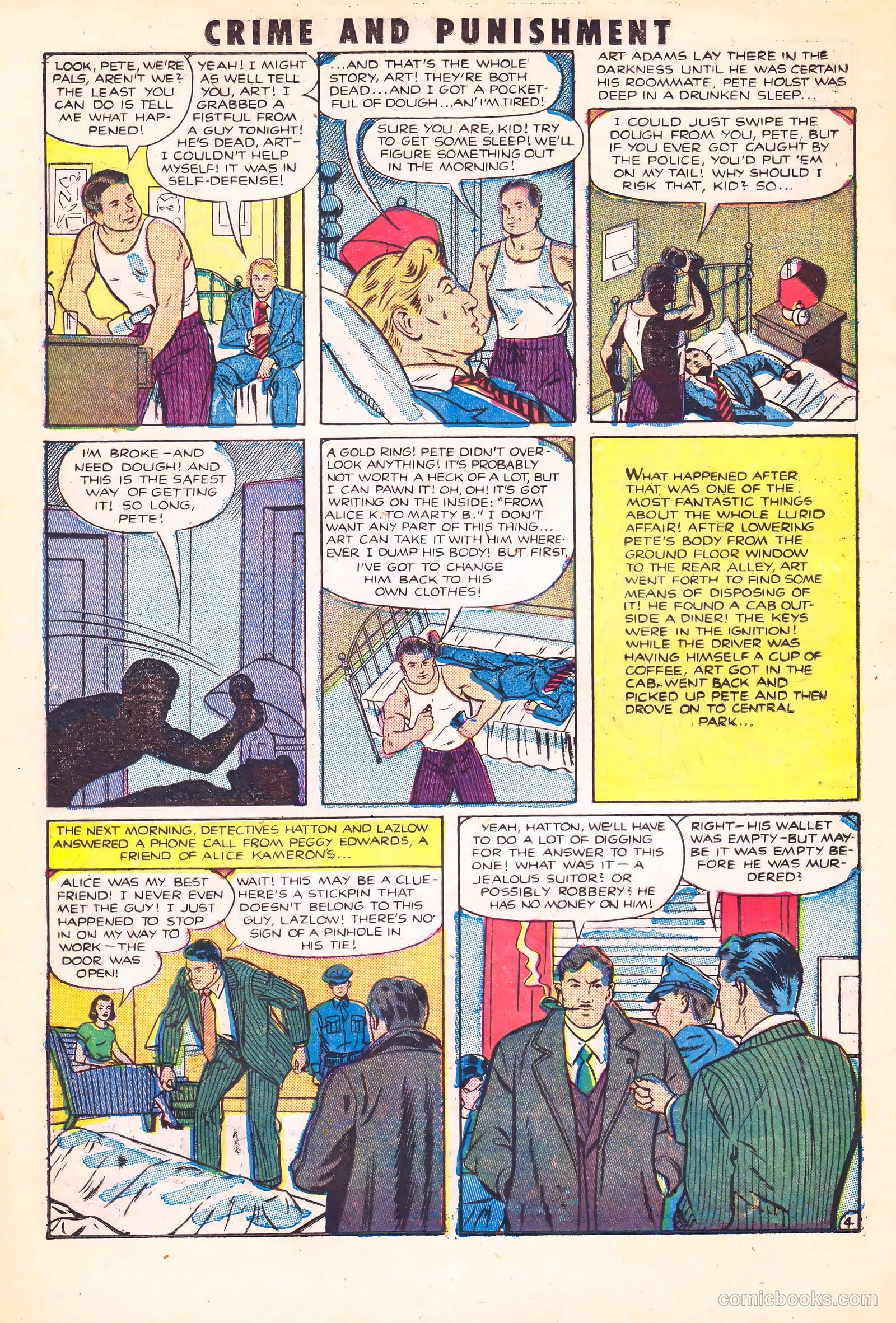 Crime and Punishment #44 (1951) — page 24 of 37