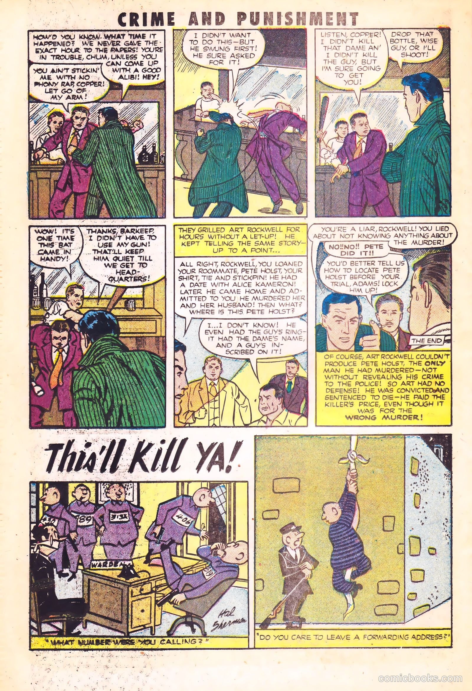 Crime and Punishment #44 (1951) — page 26 of 37