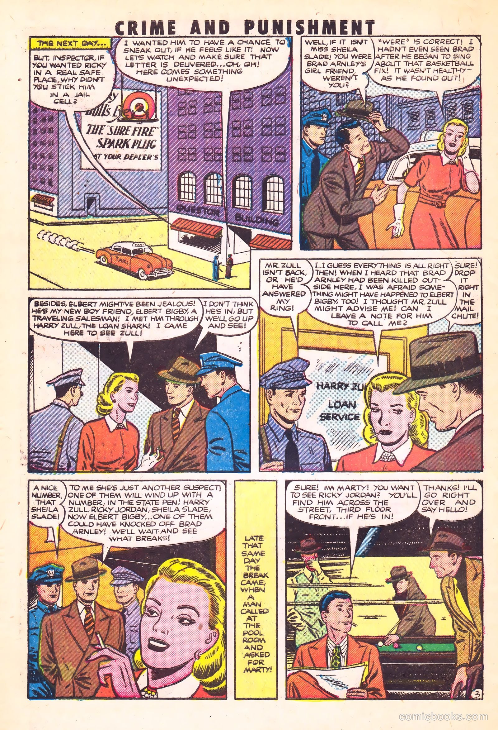 Crime and Punishment #44 (1951) — page 30 of 37
