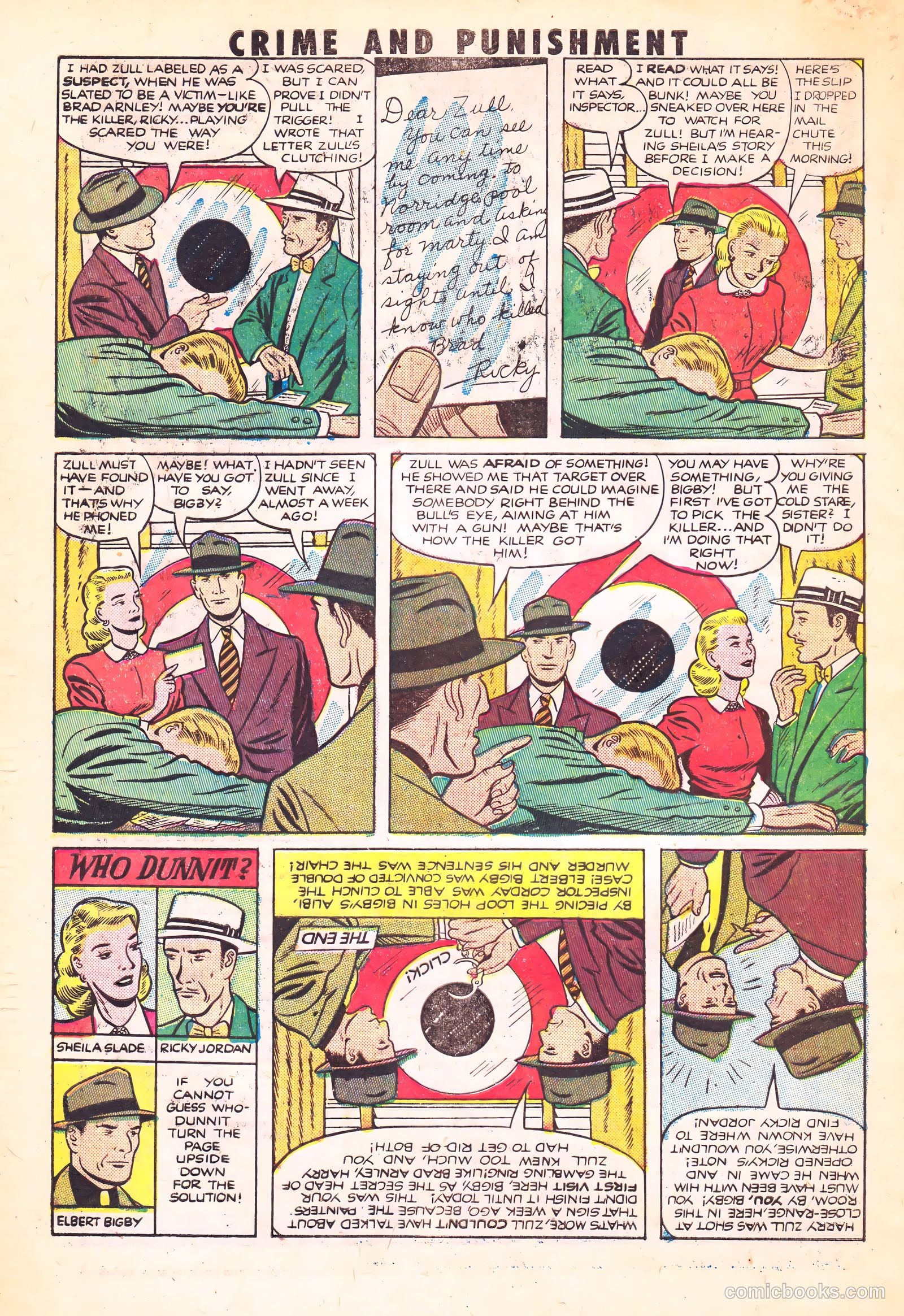 Crime and Punishment #44 (1951) — page 32 of 37