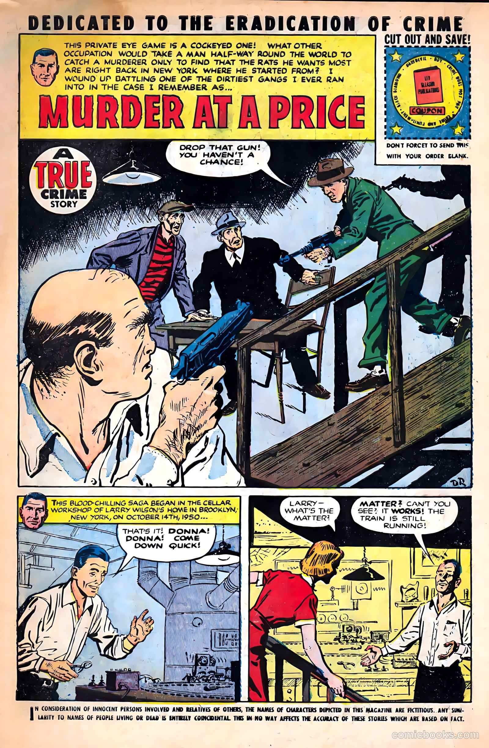 Crime and Punishment #45 (1951) — page 3 of 34