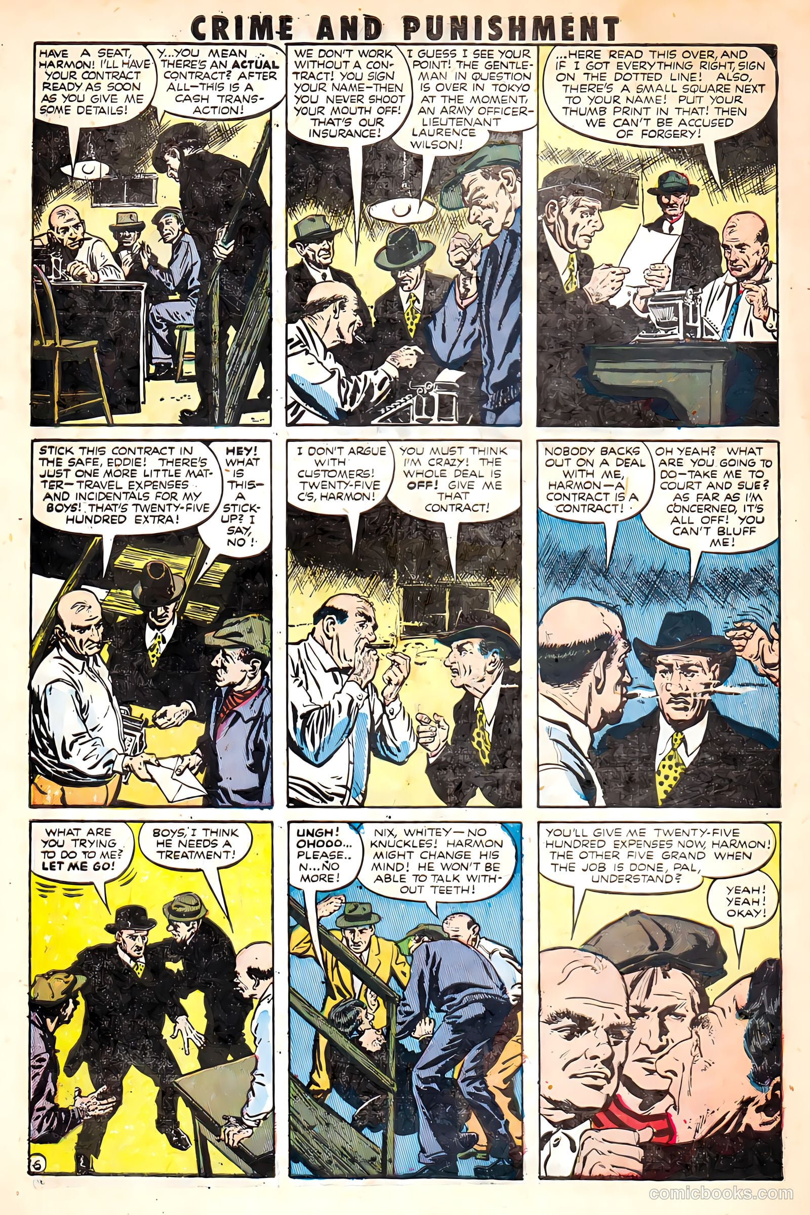 Crime and Punishment #45 (1951) — page 8 of 34