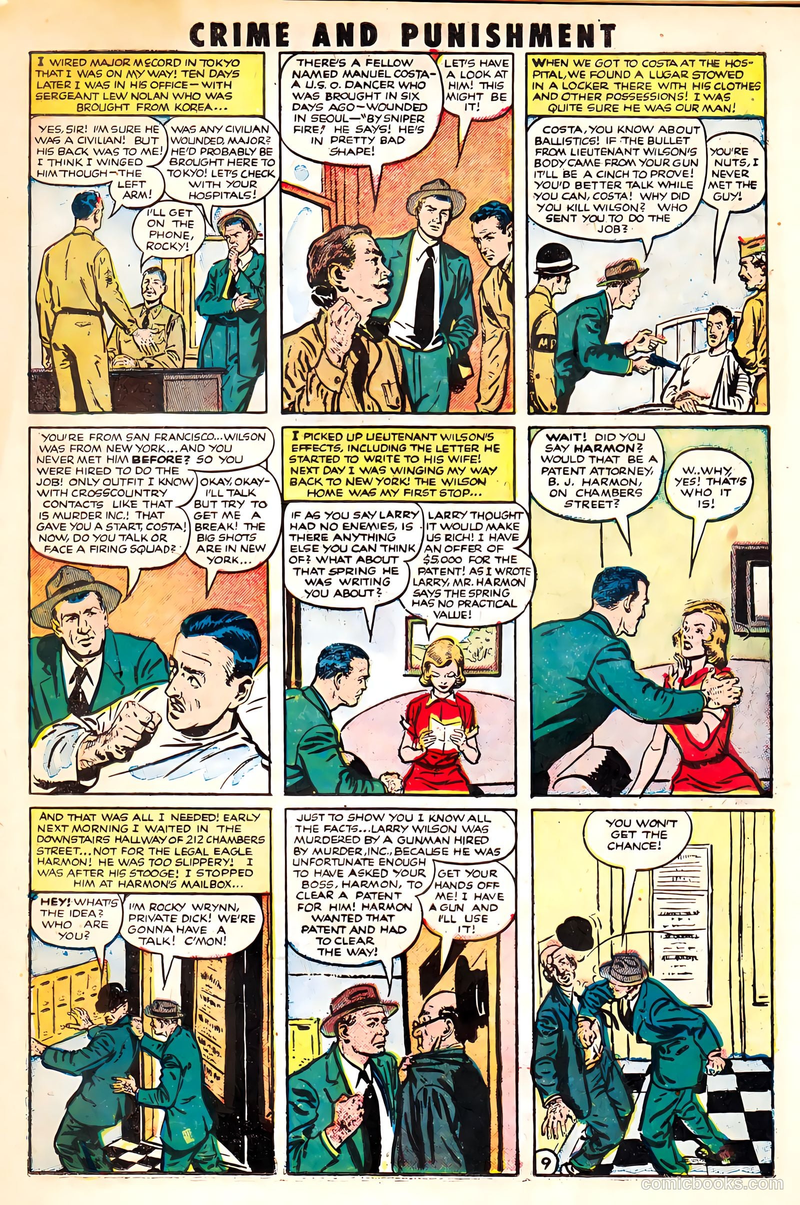 Crime and Punishment #45 (1951) — page 11 of 34