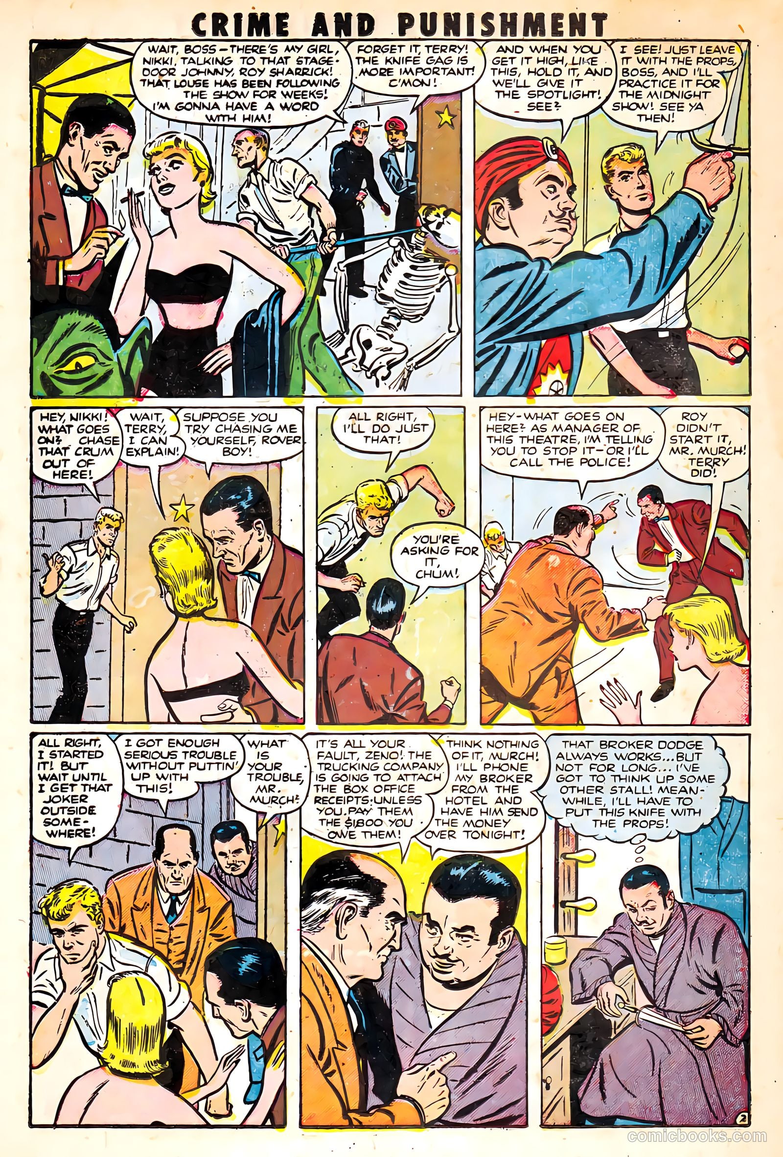 Crime and Punishment #45 (1951) — page 16 of 34