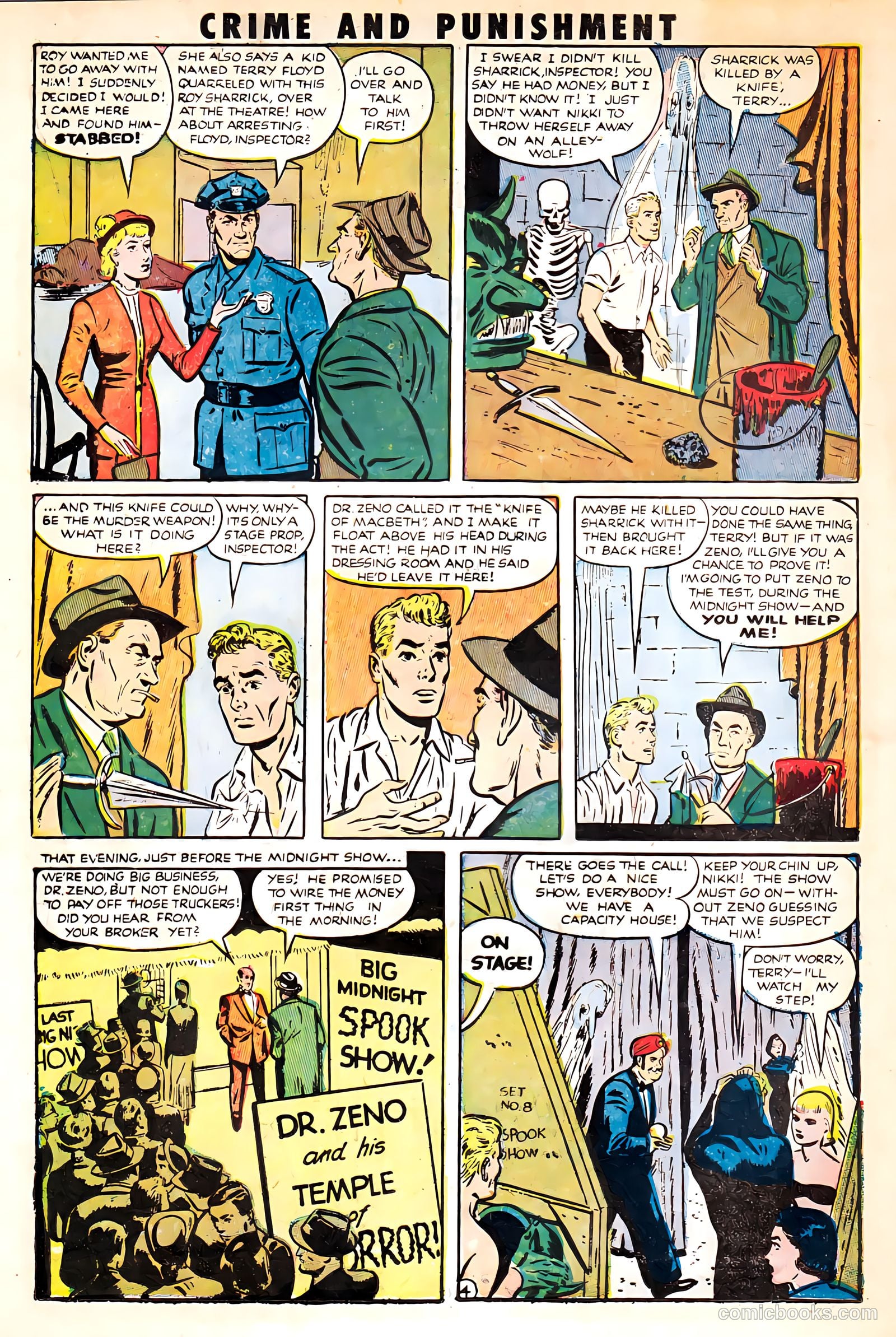 Crime and Punishment #45 (1951) — page 18 of 34