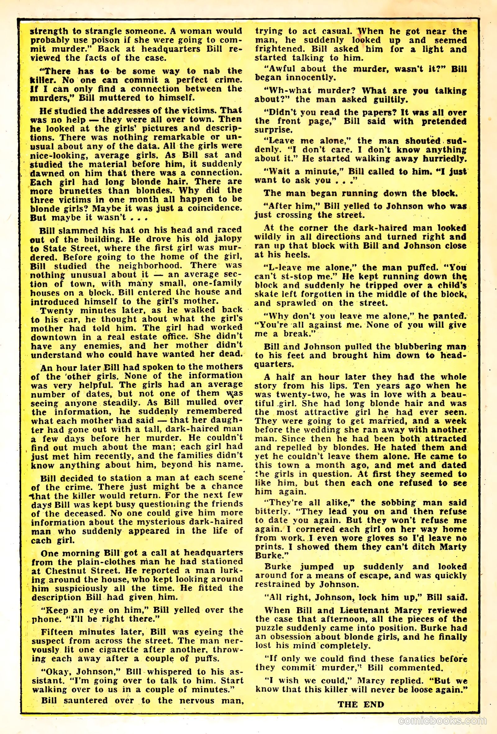 Crime and Punishment #45 (1951) — page 22 of 34