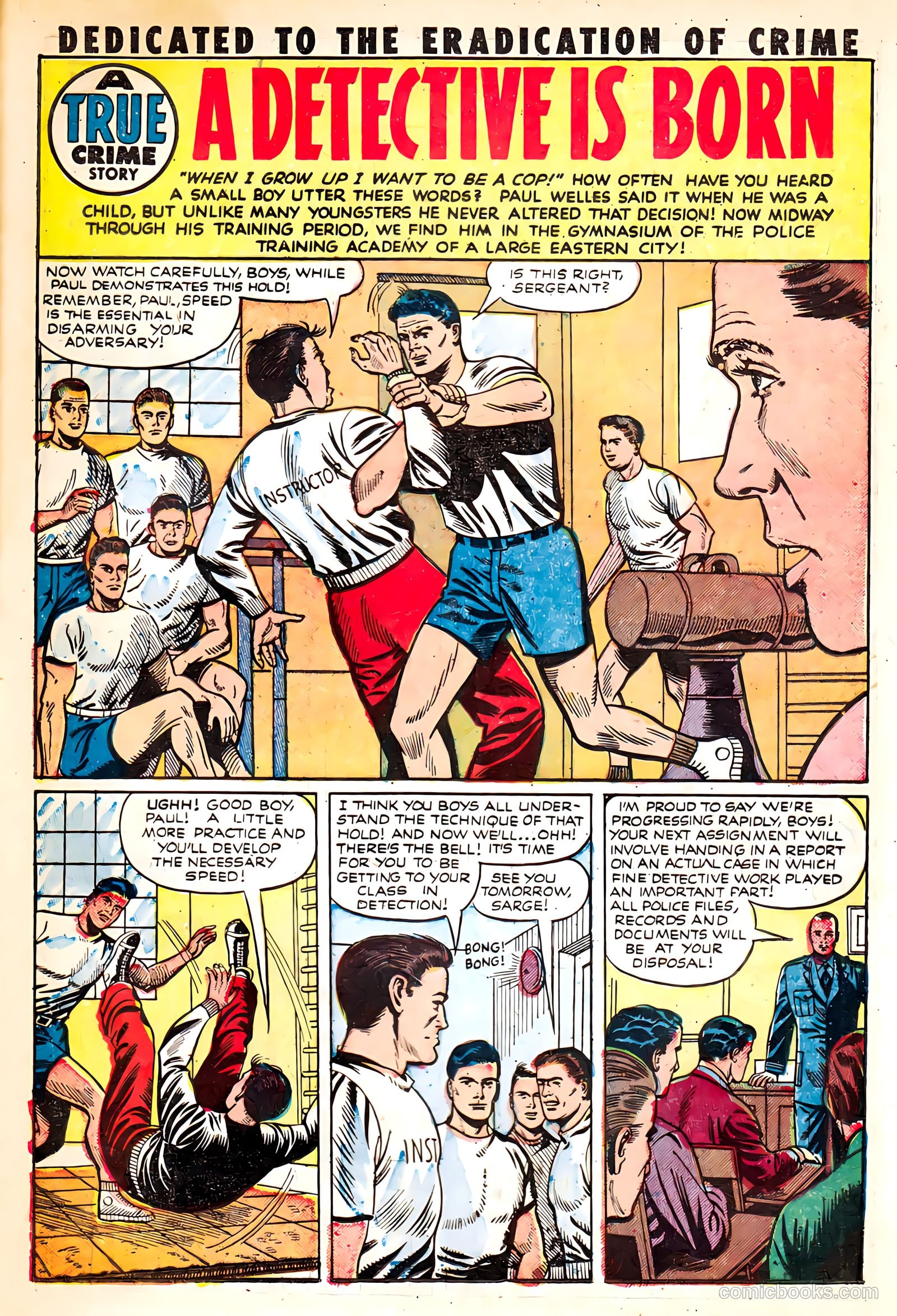 Crime and Punishment #45 (1951) — page 23 of 34