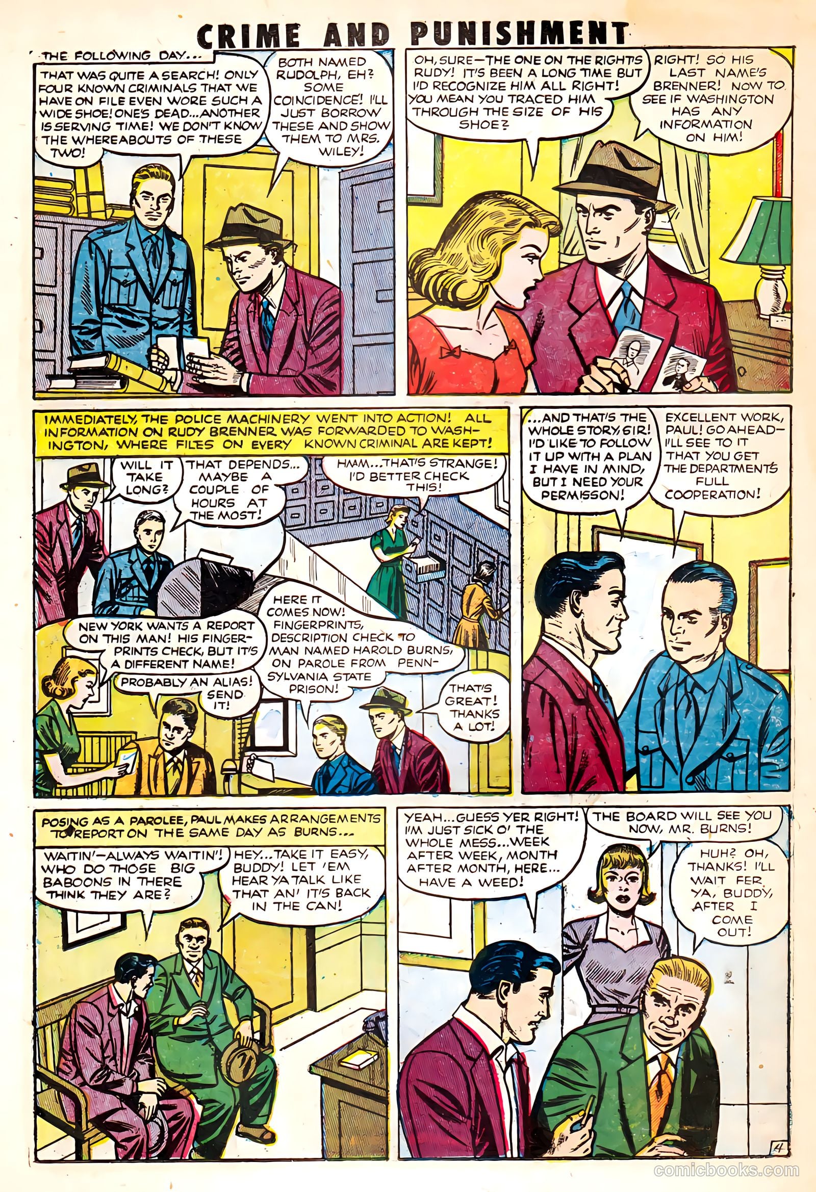 Crime and Punishment #45 (1951) — page 26 of 34