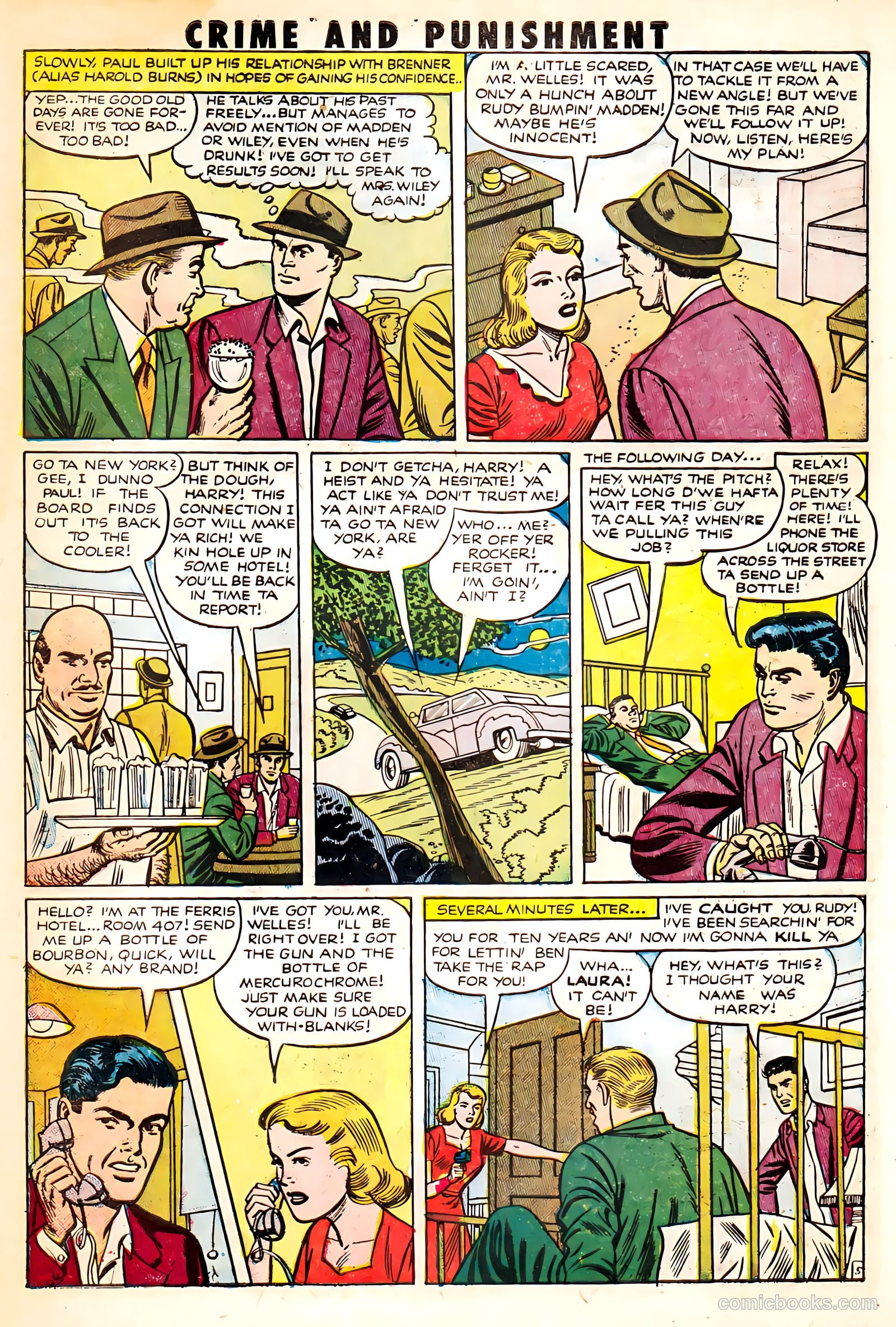 Crime and Punishment #45 (1951) — page 27 of 34