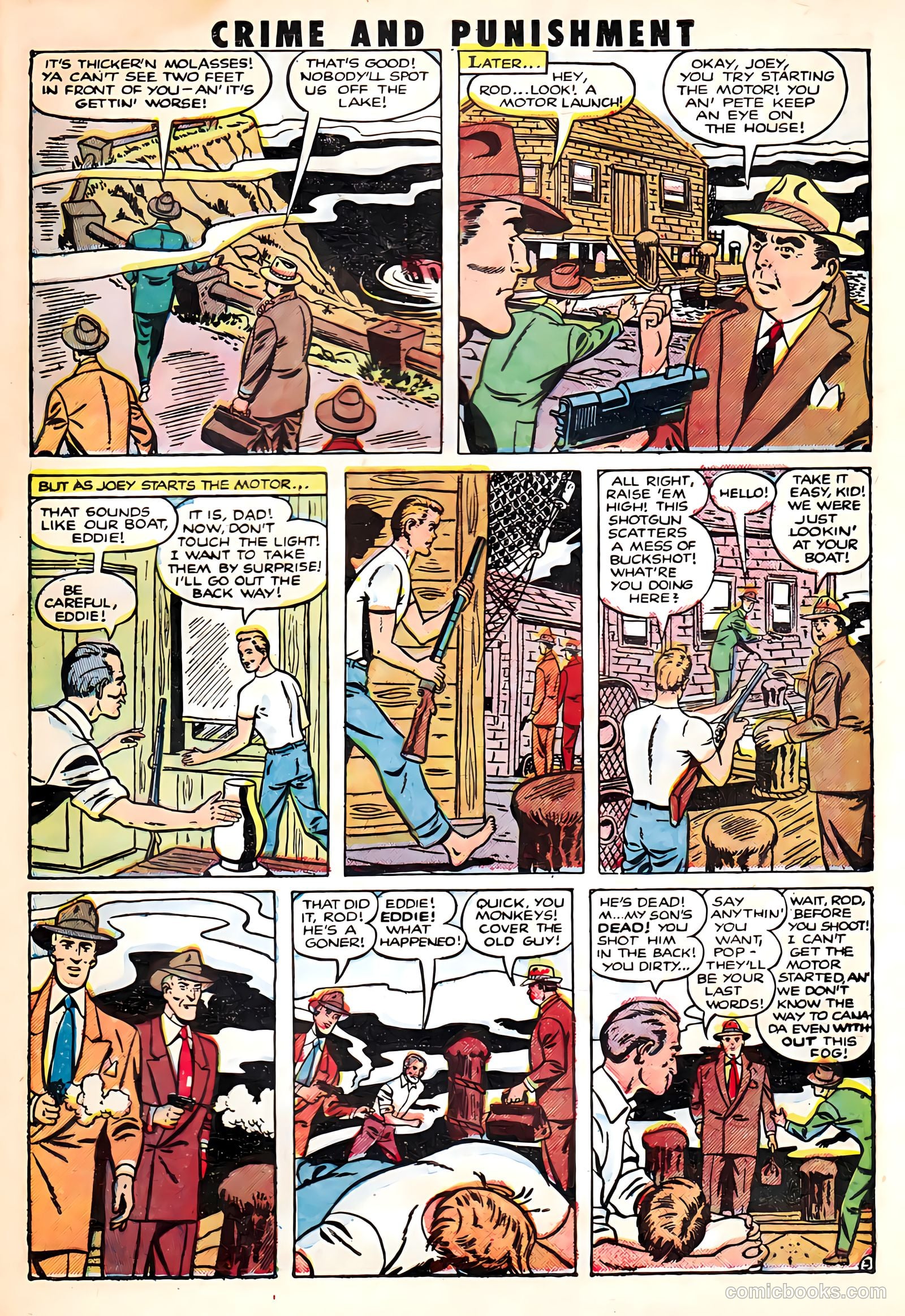 Crime and Punishment #45 (1951) — page 31 of 34