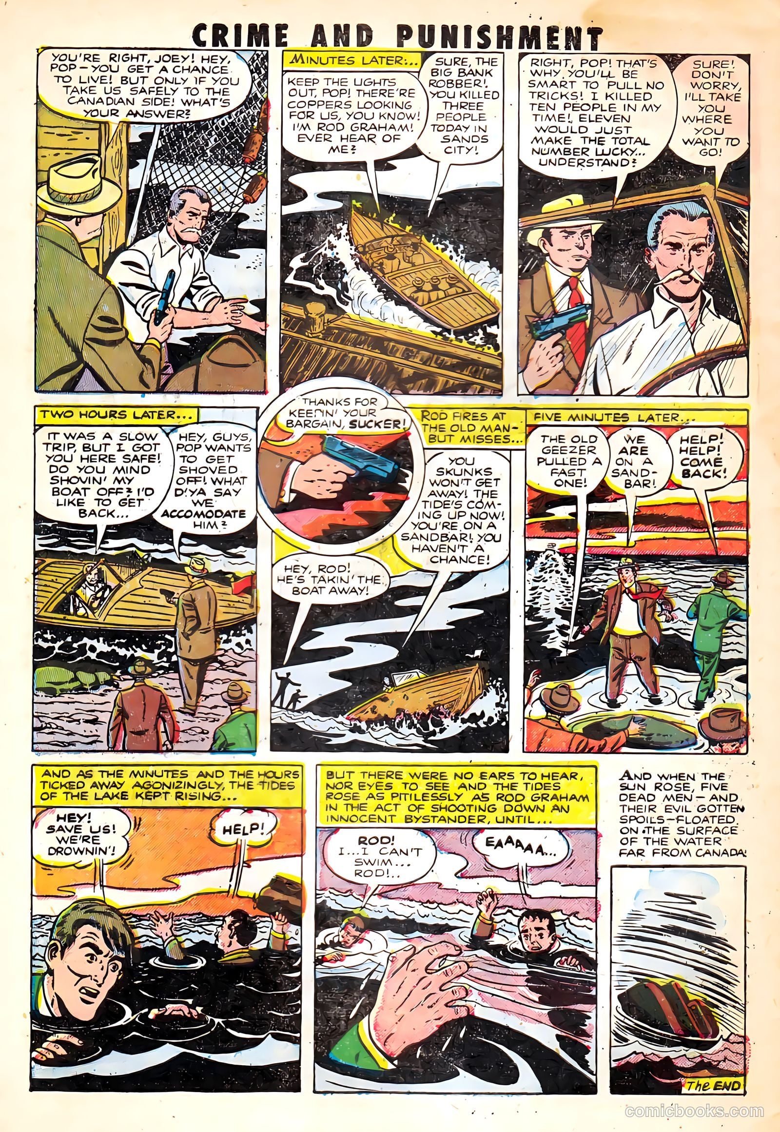 Crime and Punishment #45 (1951) — page 32 of 34