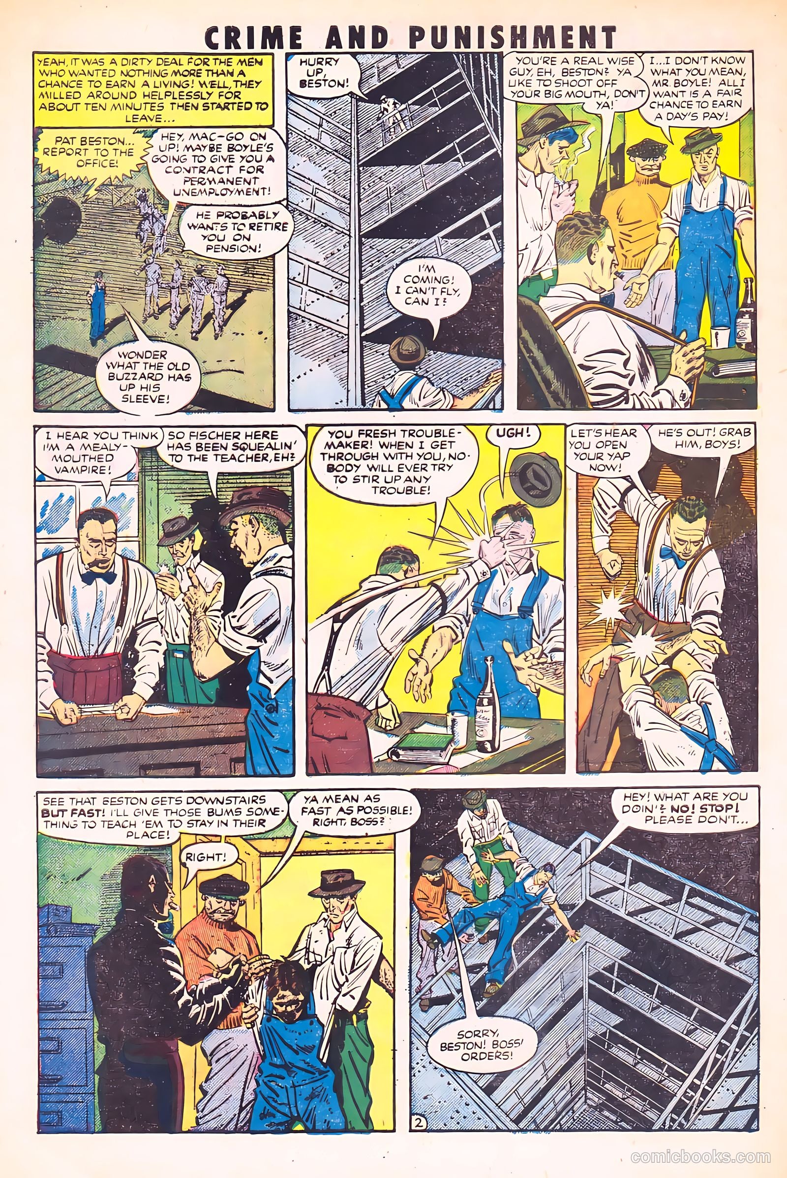 Crime and Punishment #46 (1952) — page 4 of 36