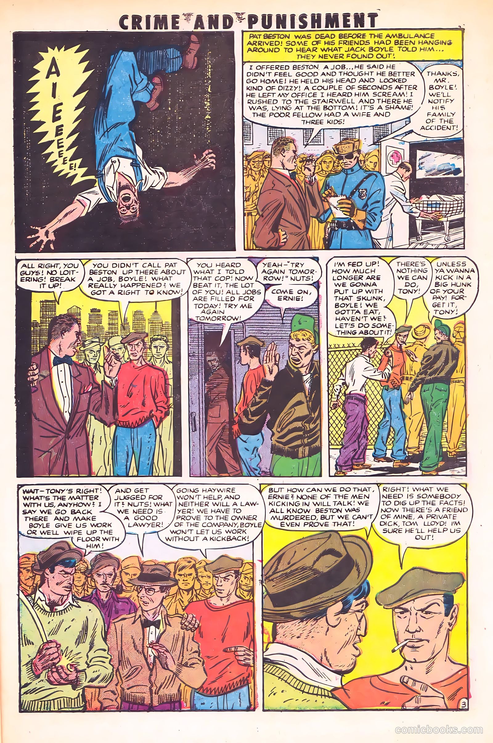 Crime and Punishment #46 (1952) — page 5 of 36