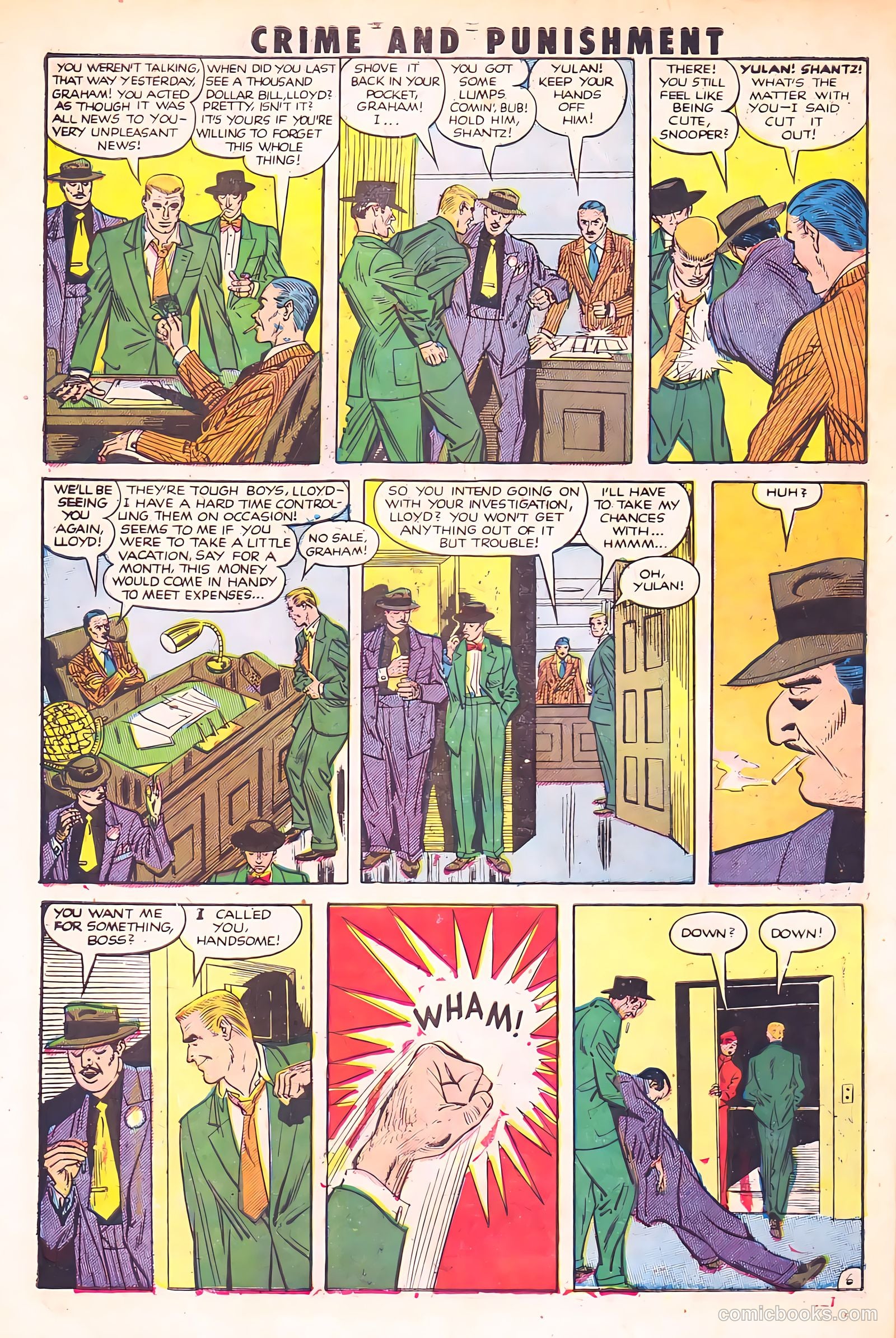 Crime and Punishment #46 (1952) — page 8 of 36