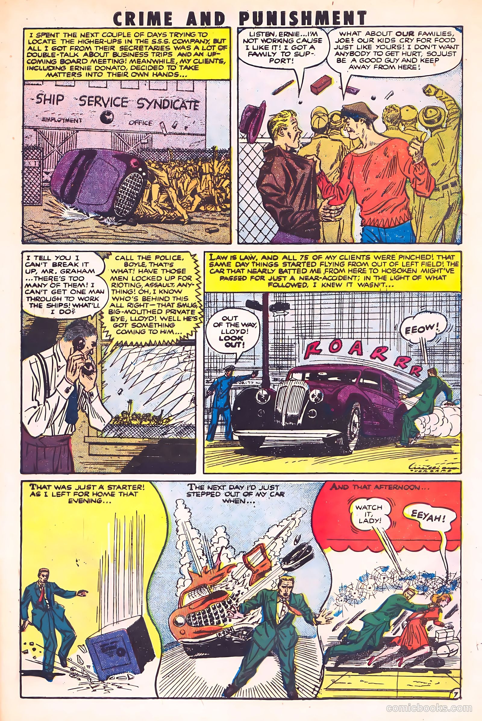 Crime and Punishment #46 (1952) — page 9 of 36
