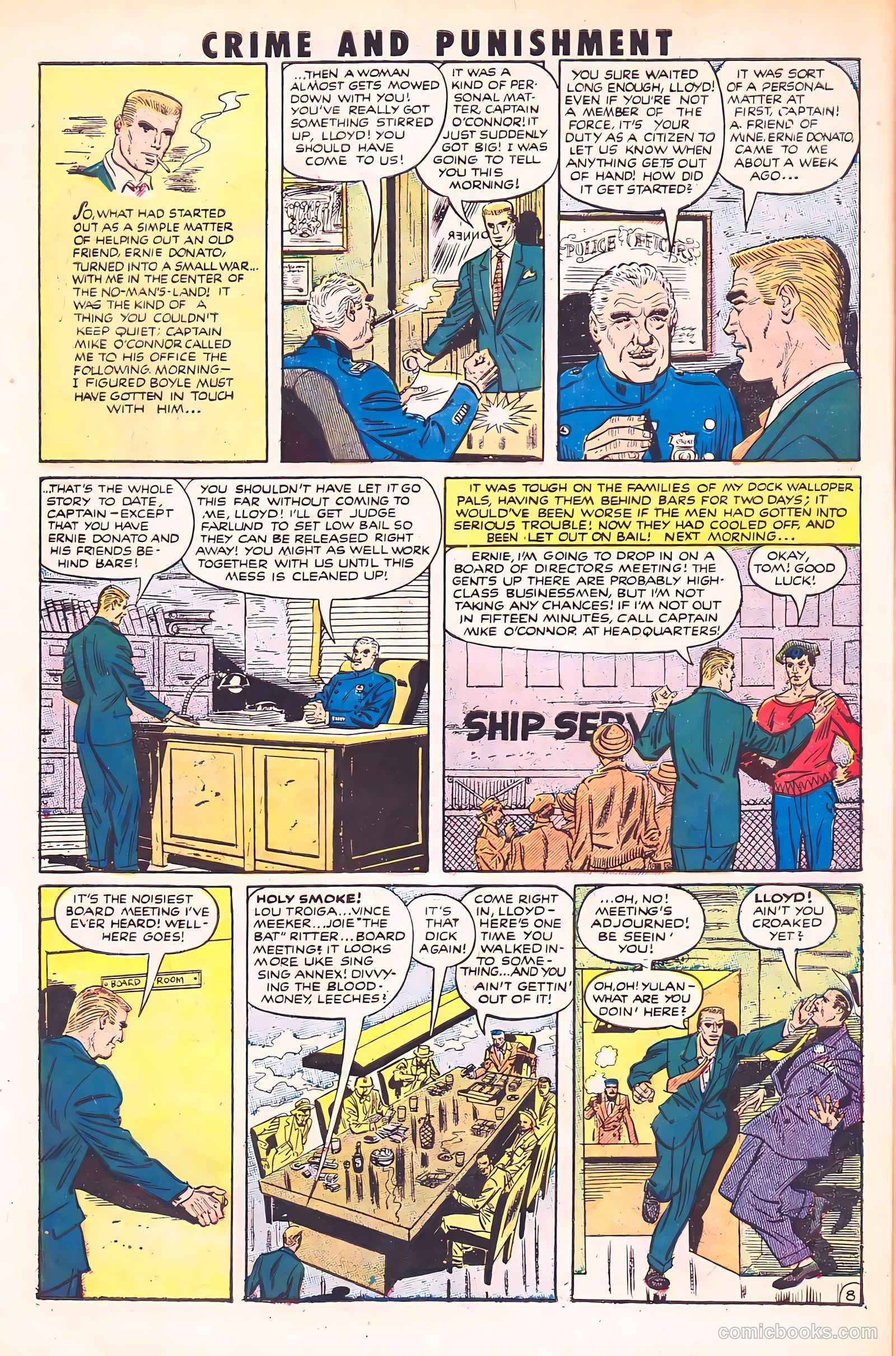 Crime and Punishment #46 (1952) — page 10 of 36