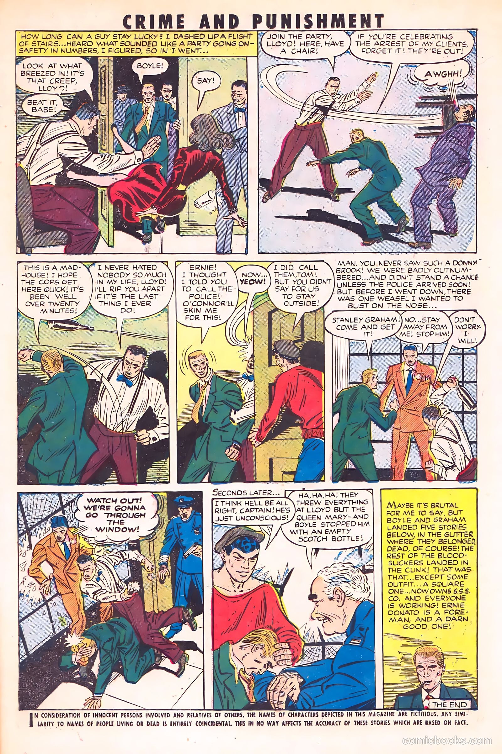 Crime and Punishment #46 (1952) — page 11 of 36