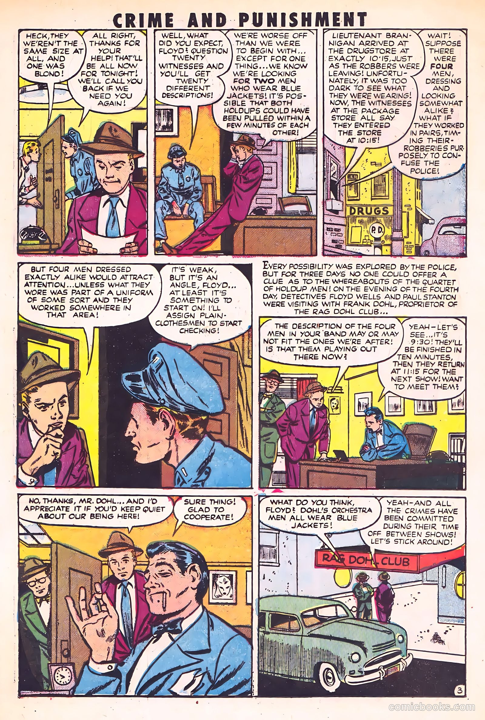 Crime and Punishment #46 (1952) — page 15 of 36