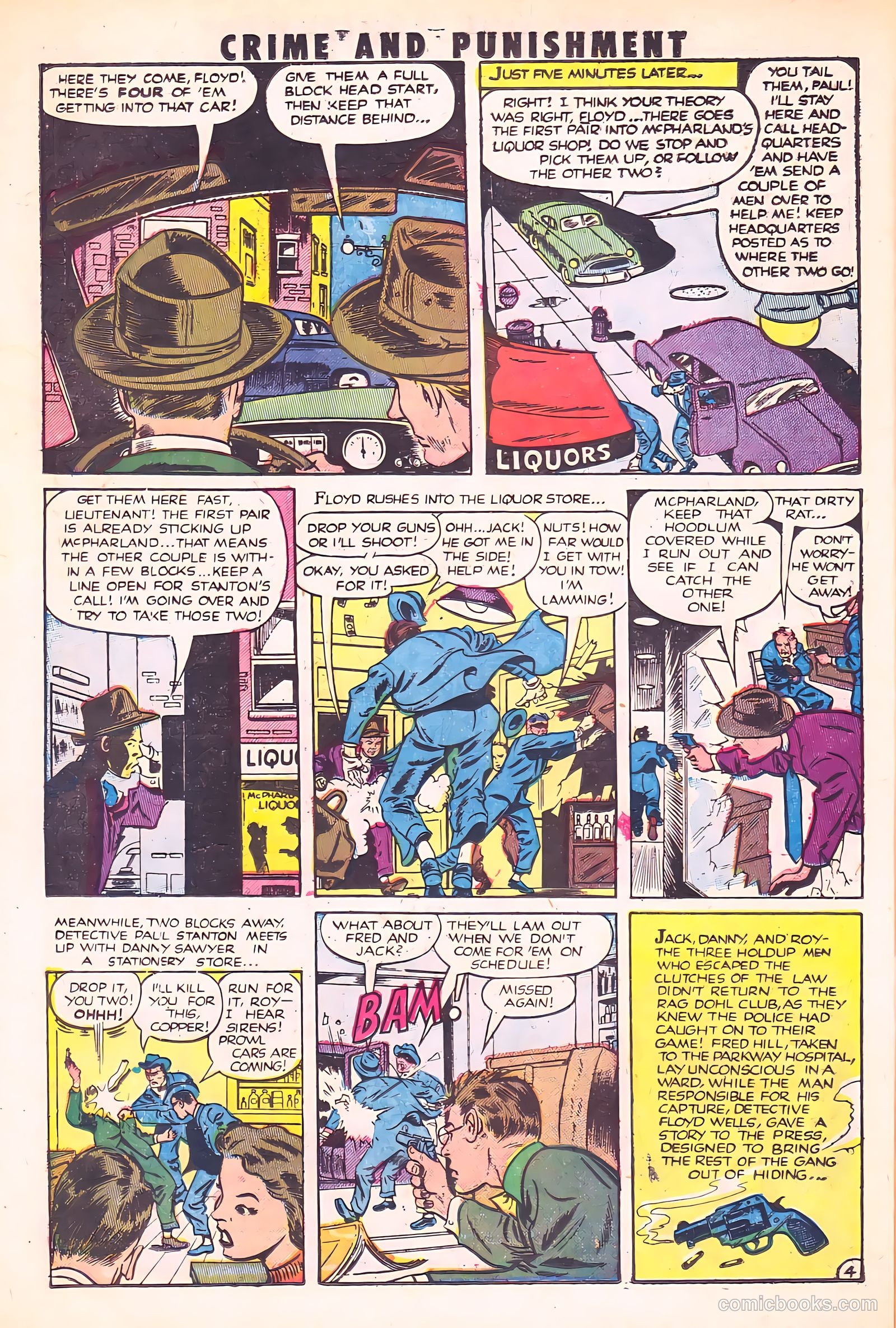 Crime and Punishment #46 (1952) — page 16 of 36