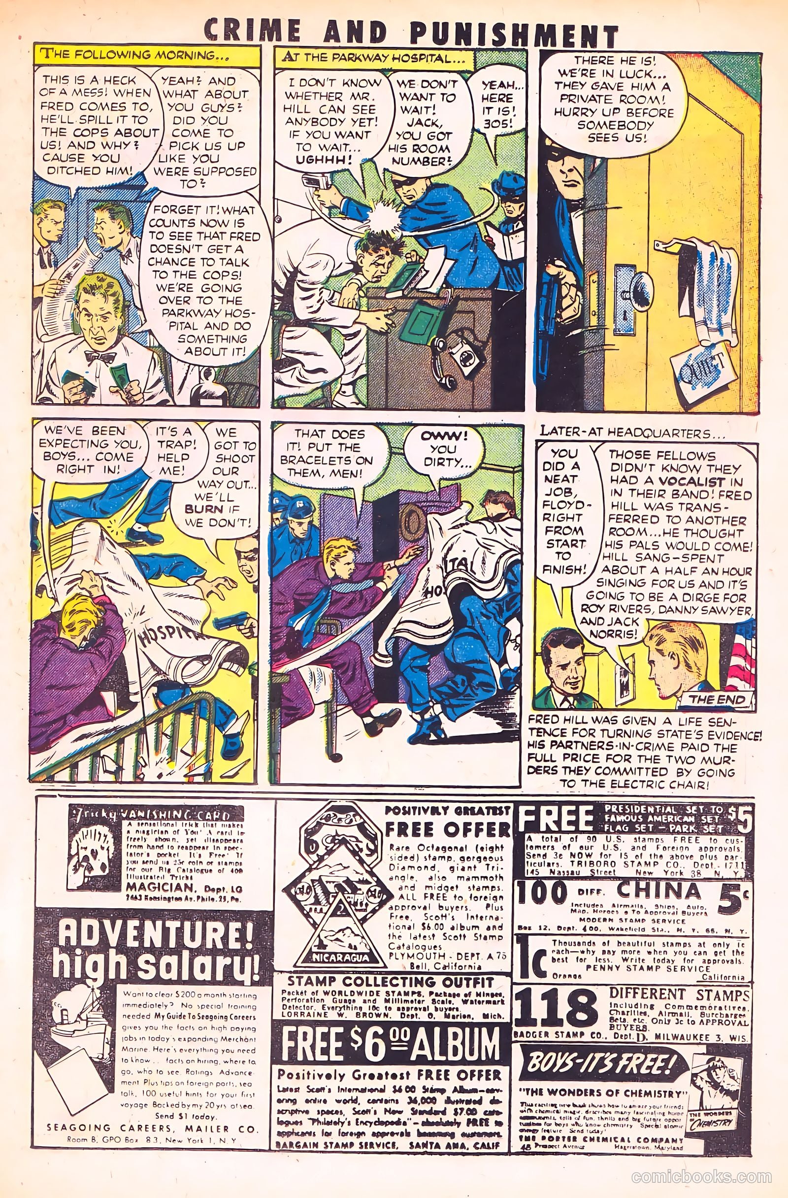 Crime and Punishment #46 (1952) — page 17 of 36