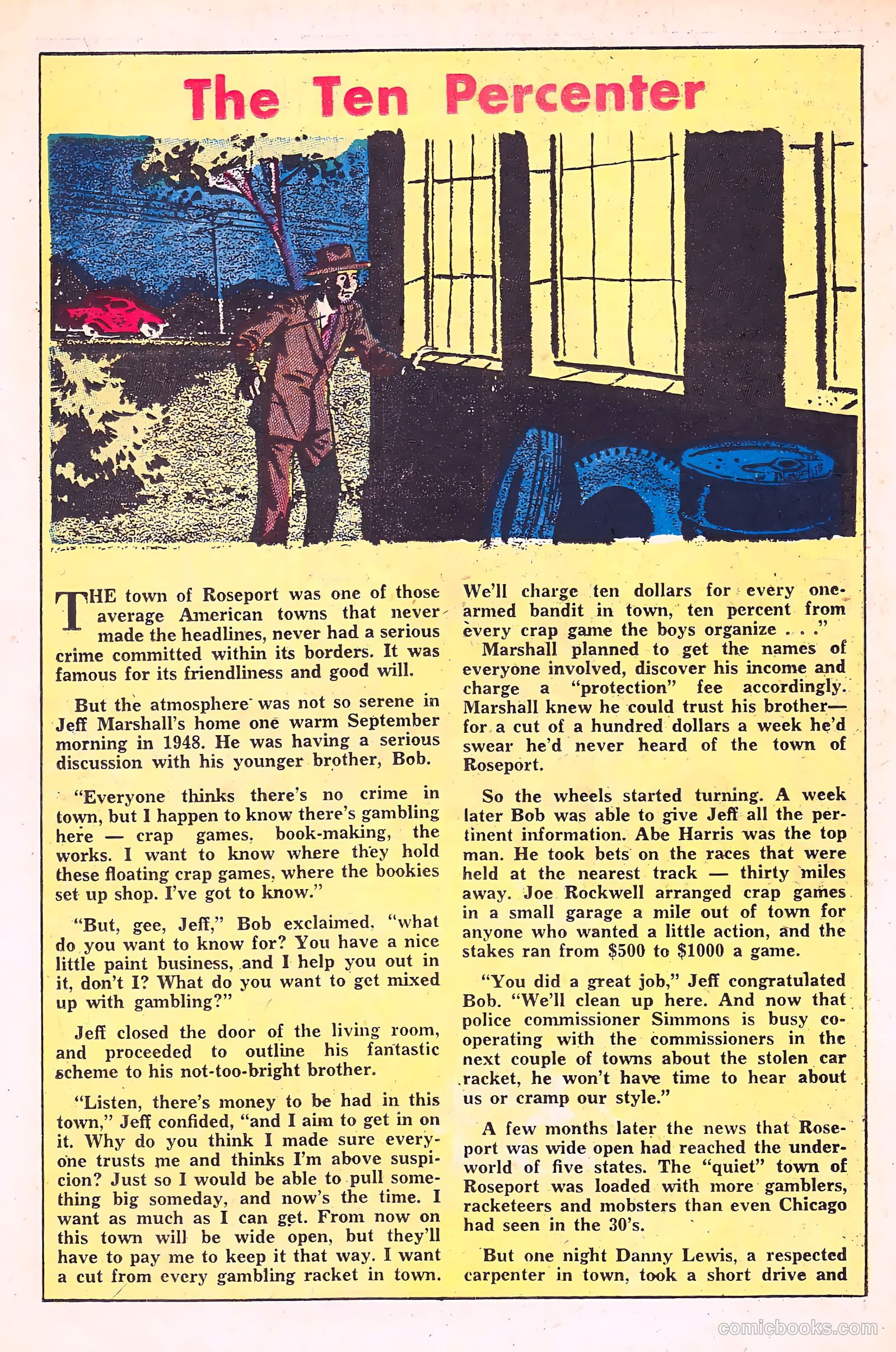 Crime and Punishment #46 (1952) — page 18 of 36