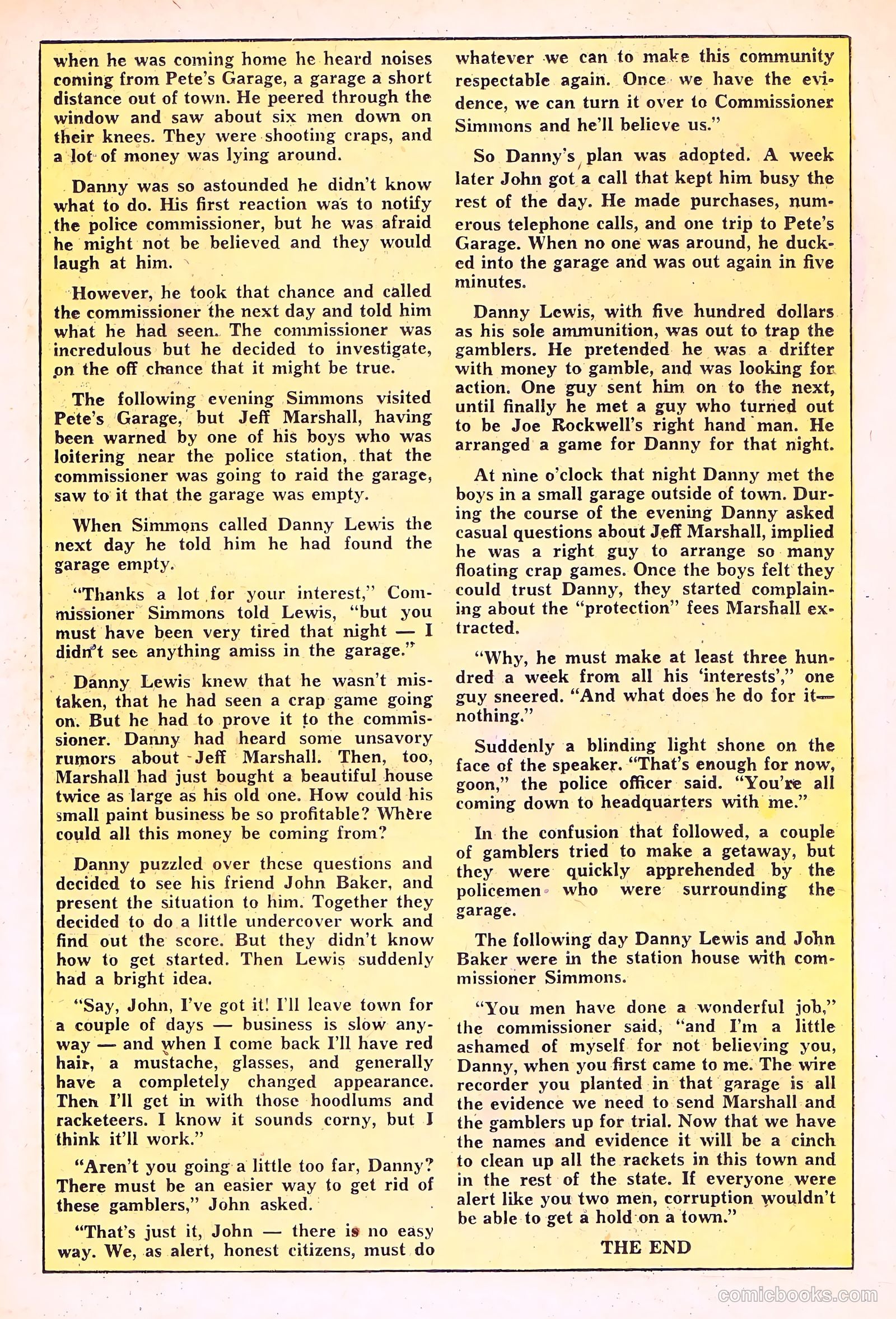 Crime and Punishment #46 (1952) — page 19 of 36