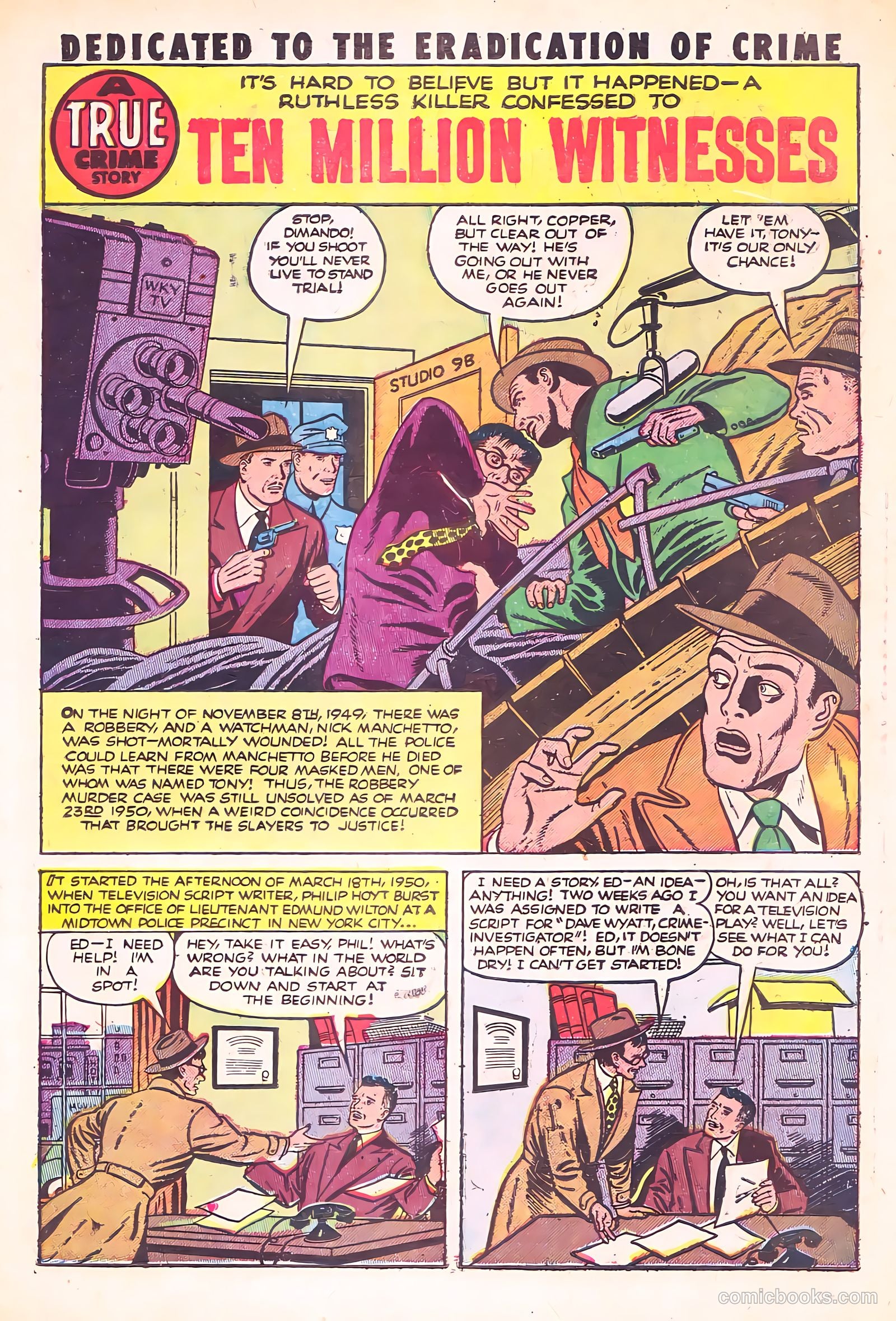 Crime and Punishment #46 (1952) — page 21 of 36