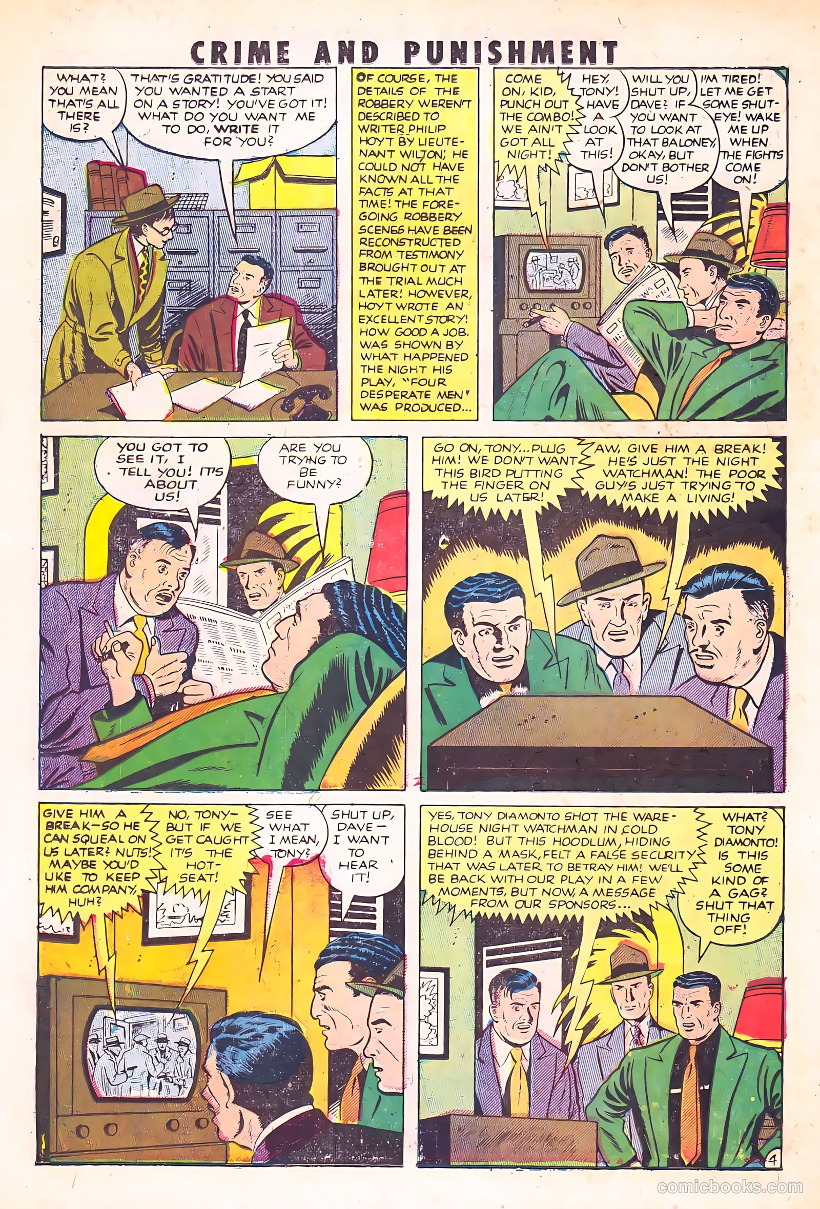 Crime and Punishment #46 (1952) — page 24 of 36