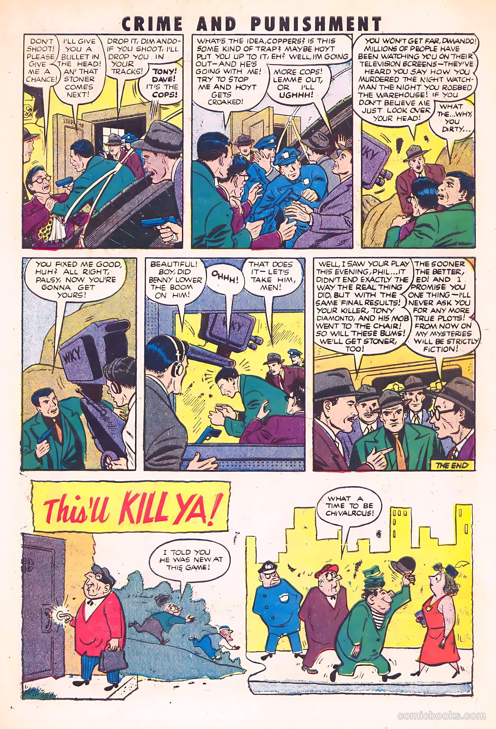 Crime and Punishment #46 (1952) — page 27 of 36