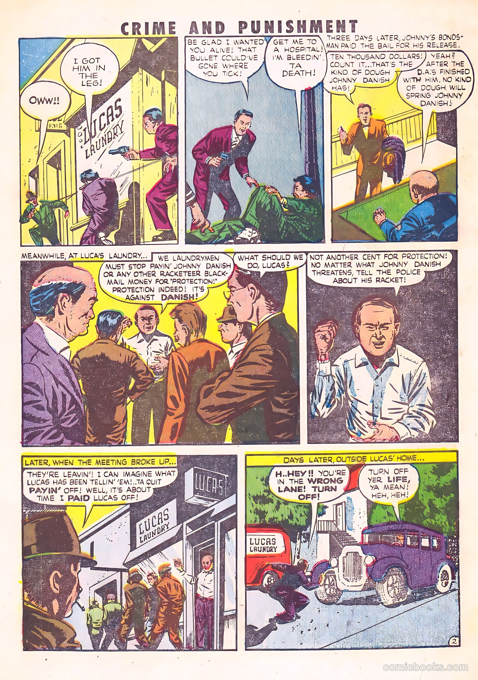 Crime and Punishment #46 (1952) — page 30 of 36