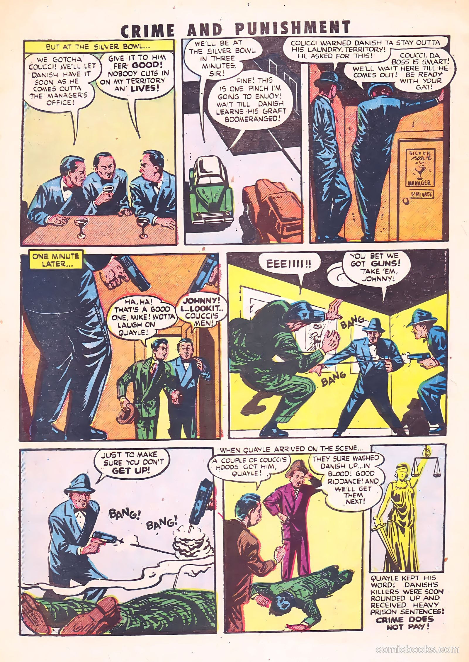 Crime and Punishment #46 (1952) — page 32 of 36