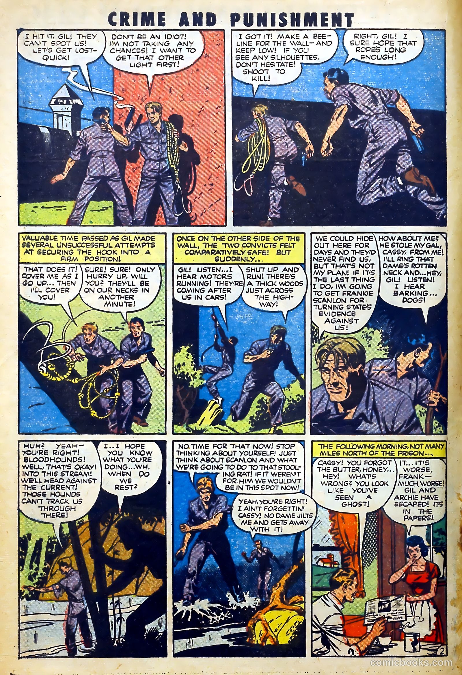 Crime and Punishment #47 (1952) — page 4 of 36