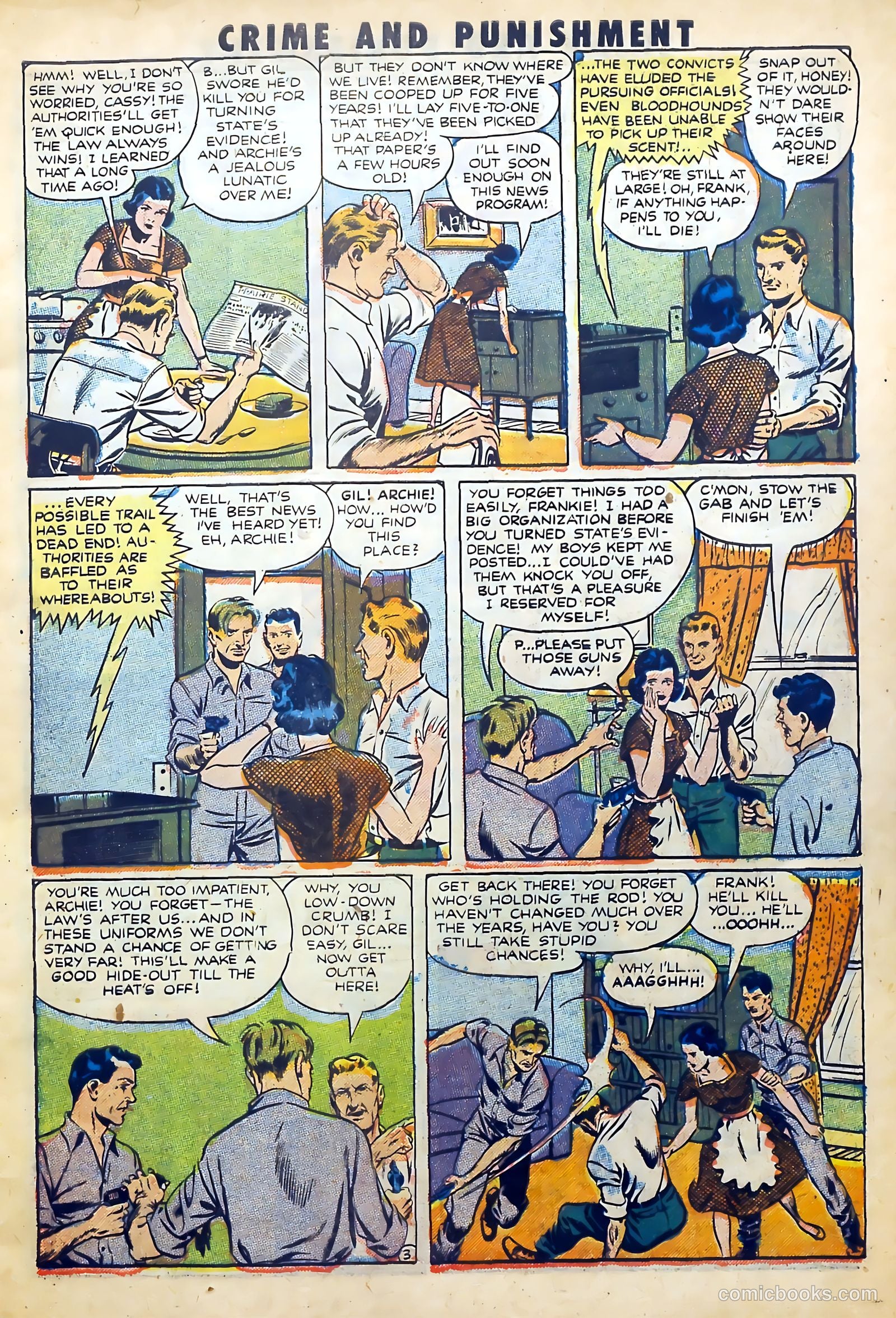 Crime and Punishment #47 (1952) — page 5 of 36