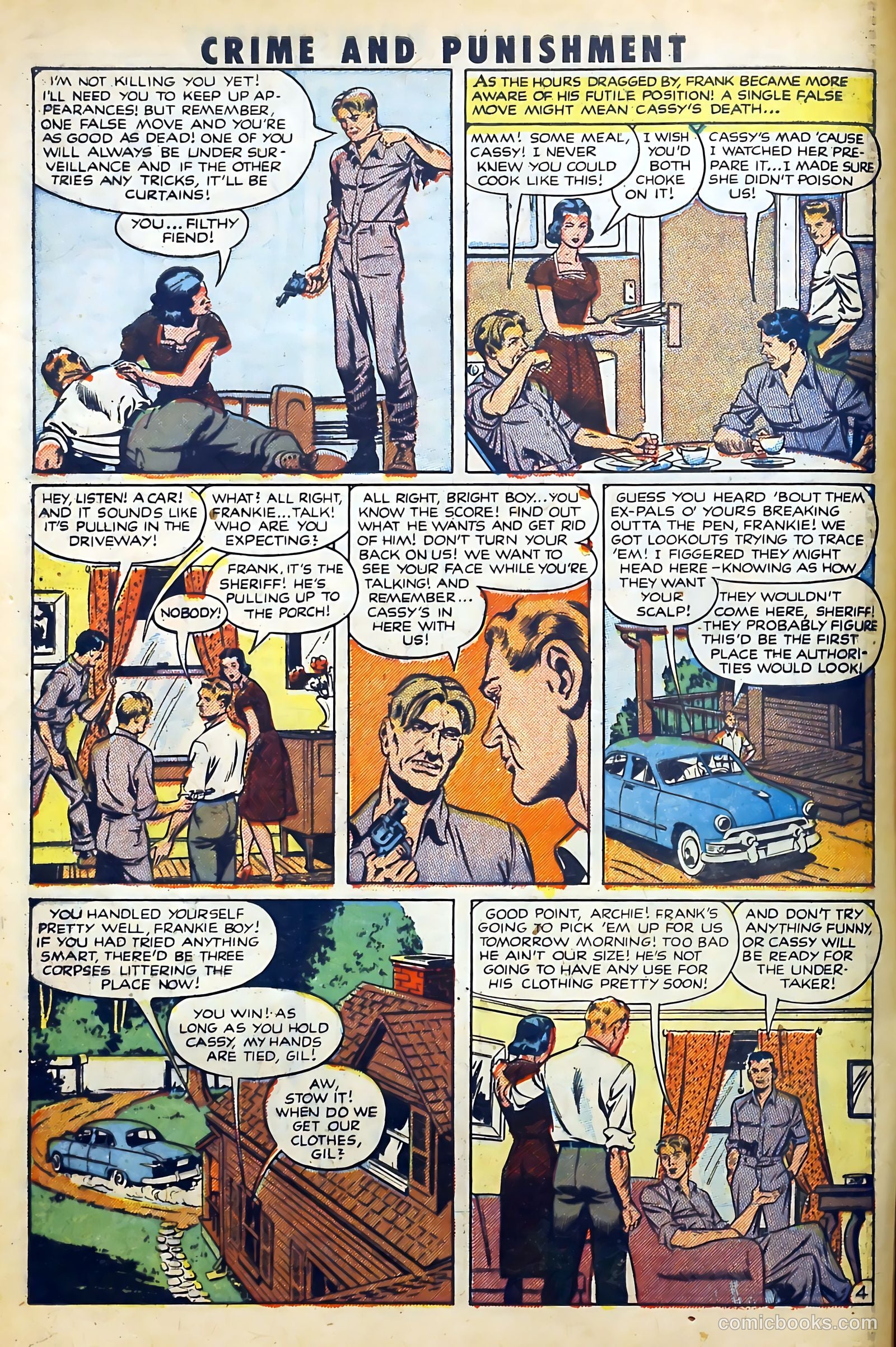 Crime and Punishment #47 (1952) — page 6 of 36