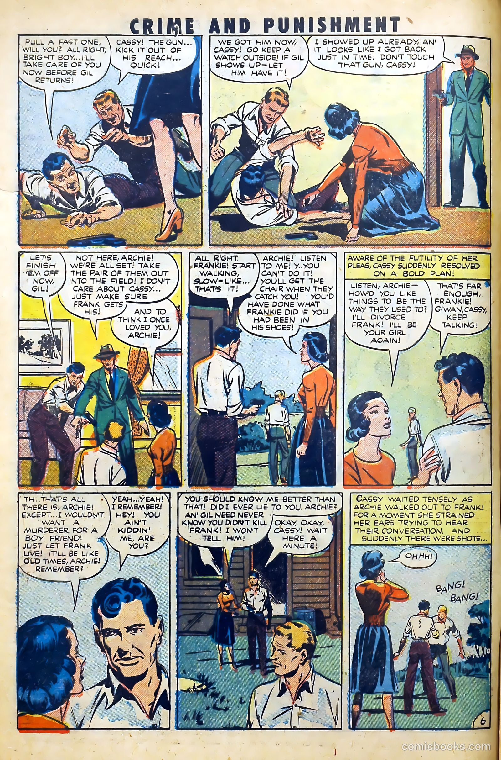 Crime and Punishment #47 (1952) — page 8 of 36