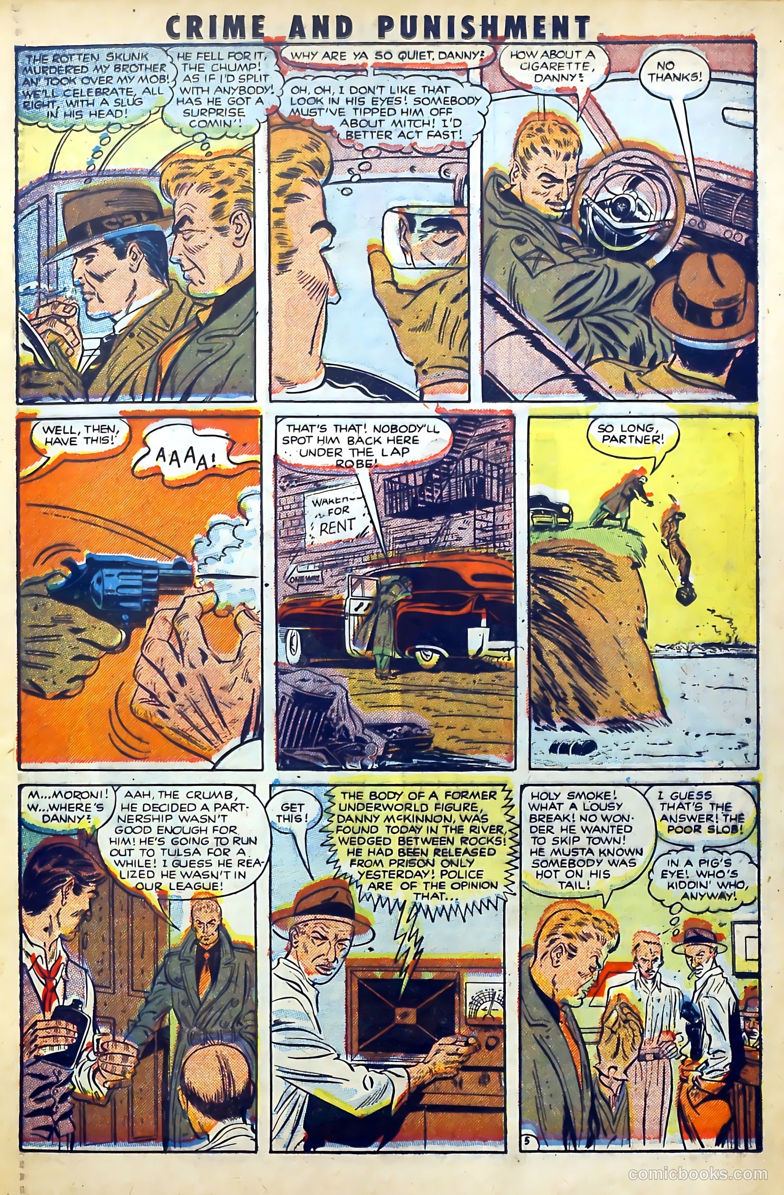 Crime and Punishment #47 (1952) — page 15 of 36
