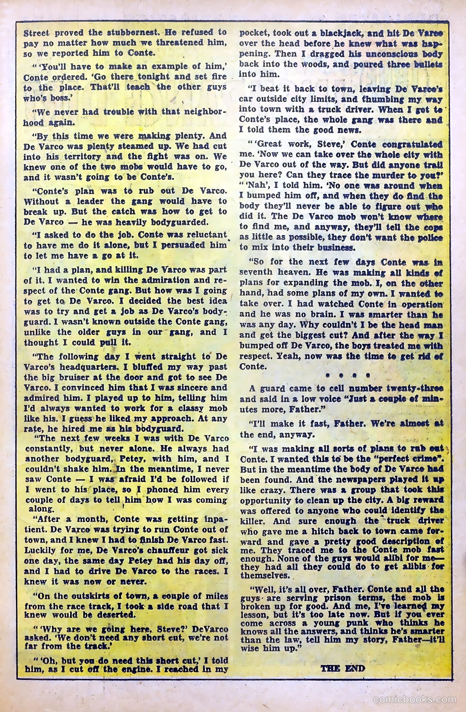 Crime and Punishment #47 (1952) — page 19 of 36