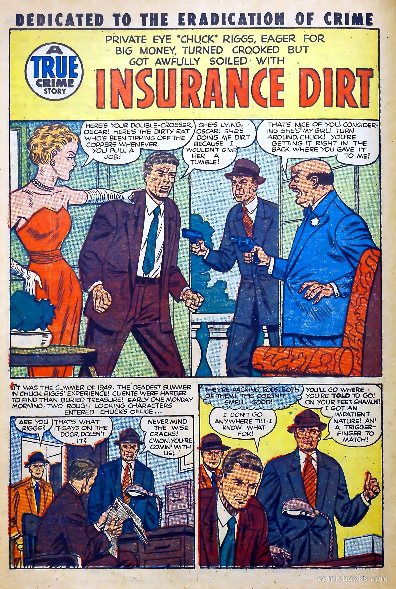 Crime and Punishment #47 (1952) — page 20 of 36