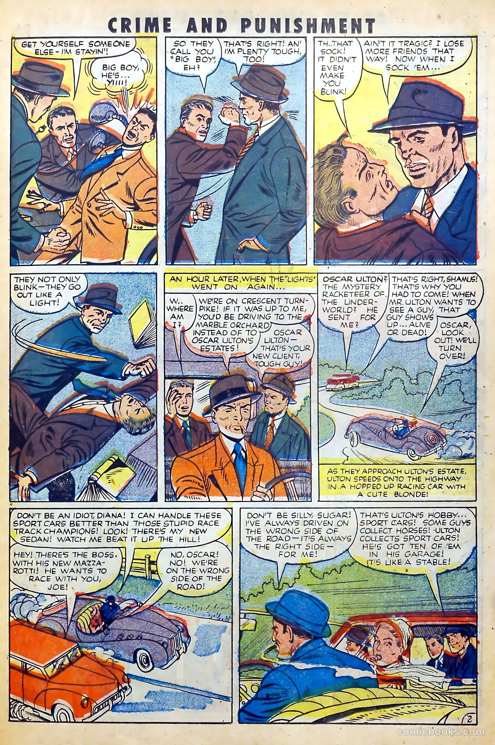 Crime and Punishment #47 (1952) — page 21 of 36
