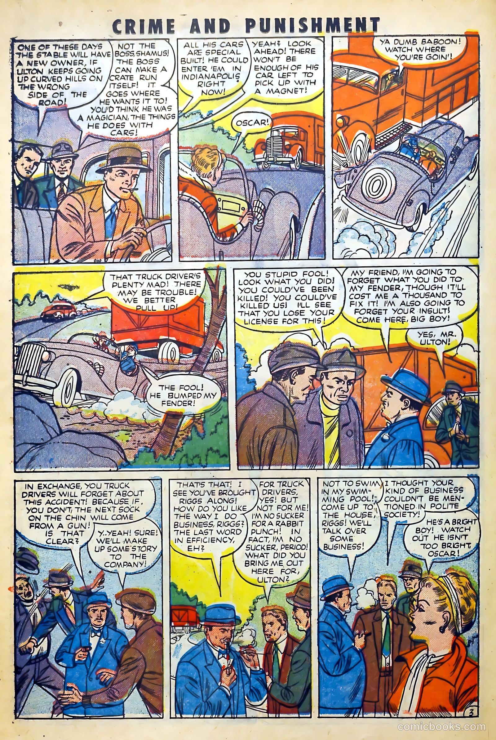 Crime and Punishment #47 (1952) — page 22 of 36